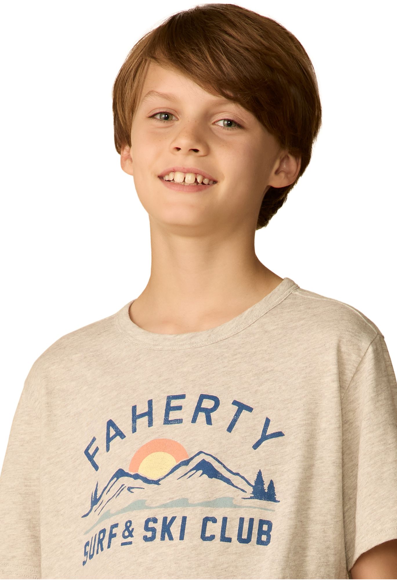 Faherty Boys' Surf and Ski Club Graphic Tee product image
