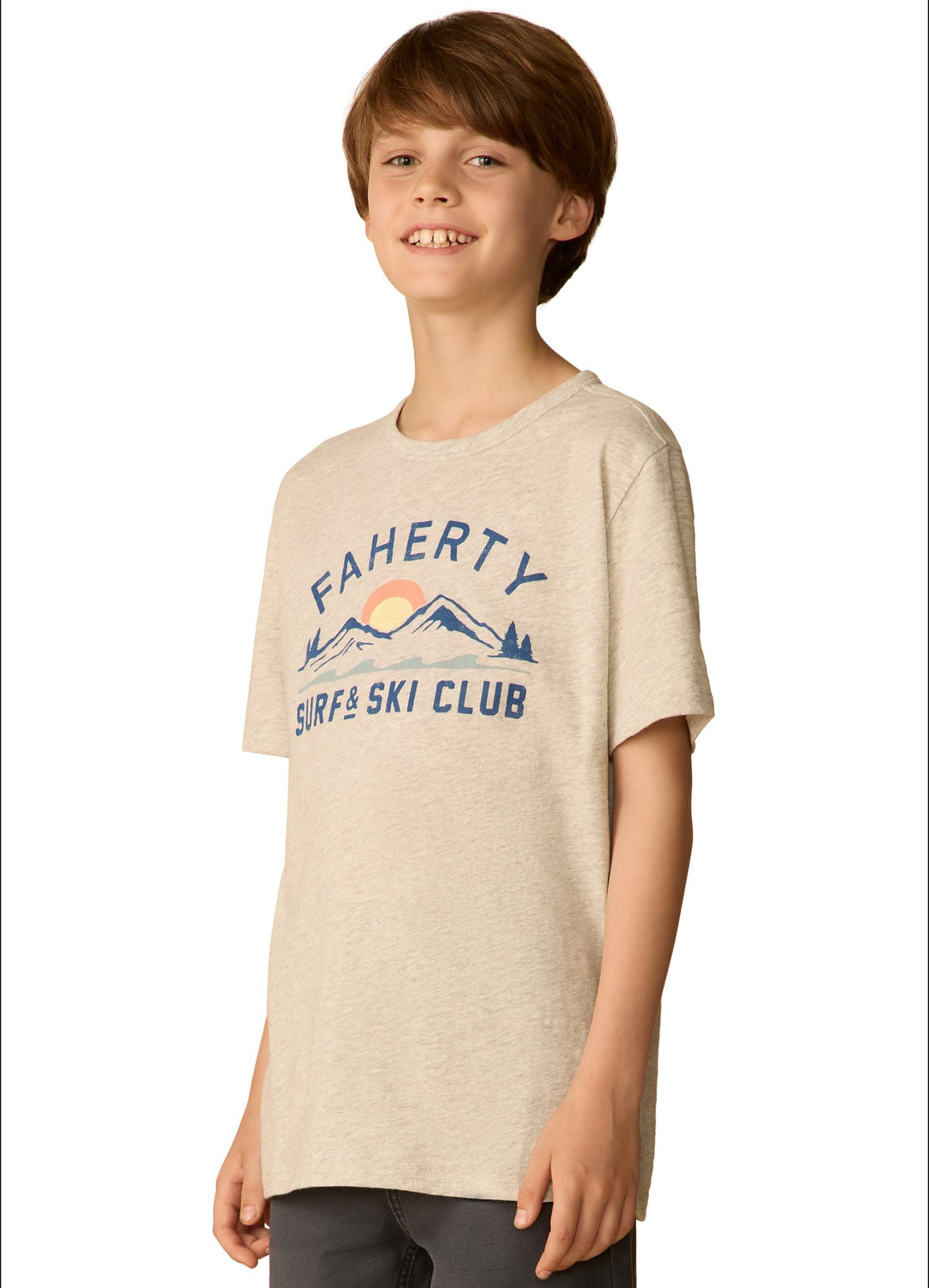 Faherty Boys' Surf and Ski Club Graphic Tee product image