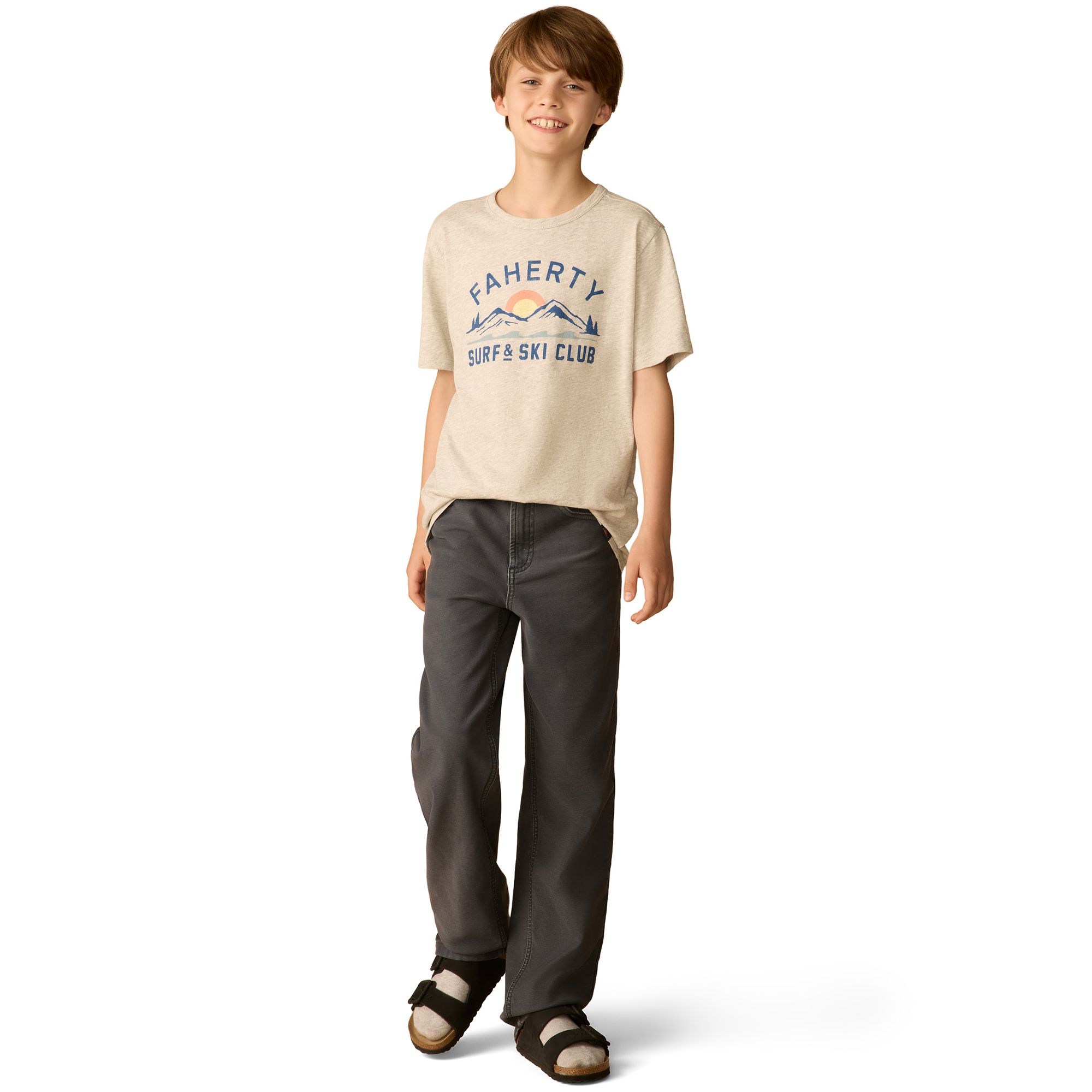 Faherty Boys' Surf and Ski Club Graphic Tee product image