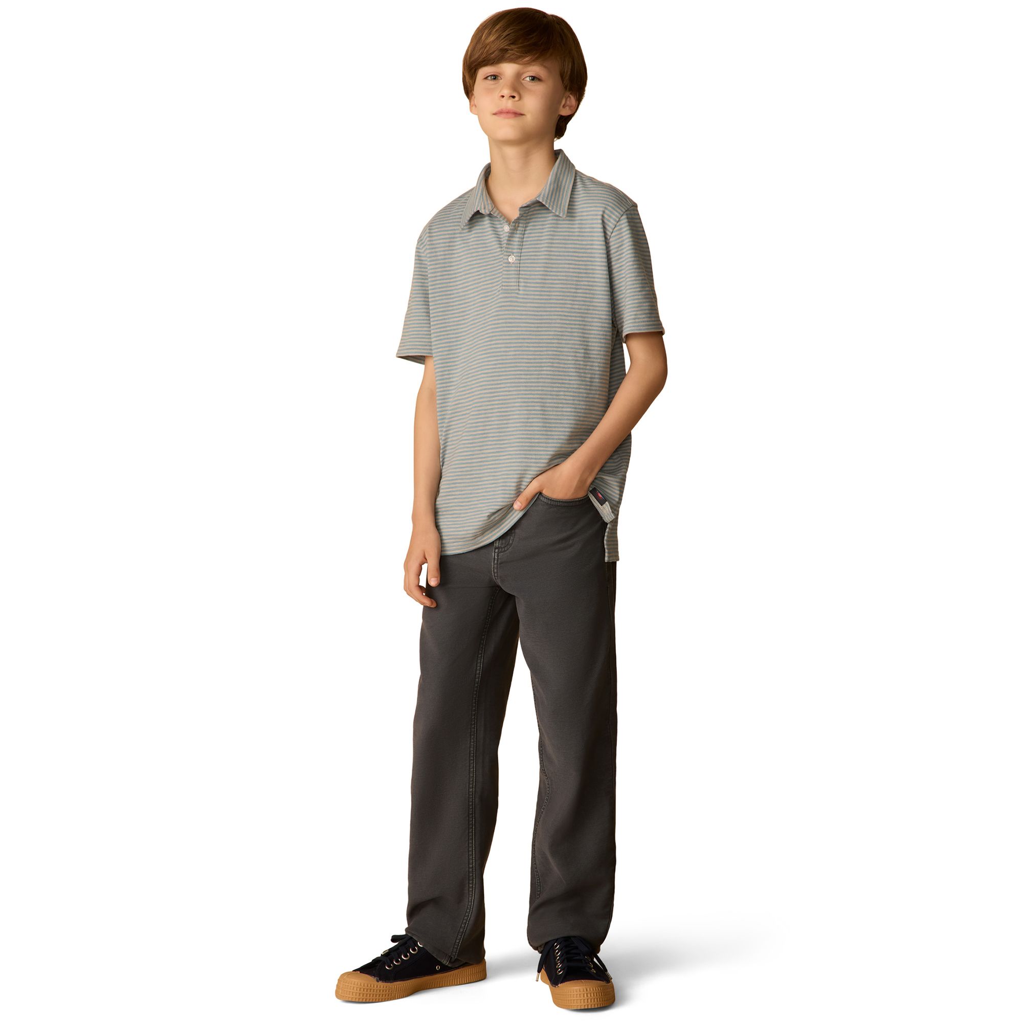 Faherty Boys' Sunwashed T-Shirt Polo product image