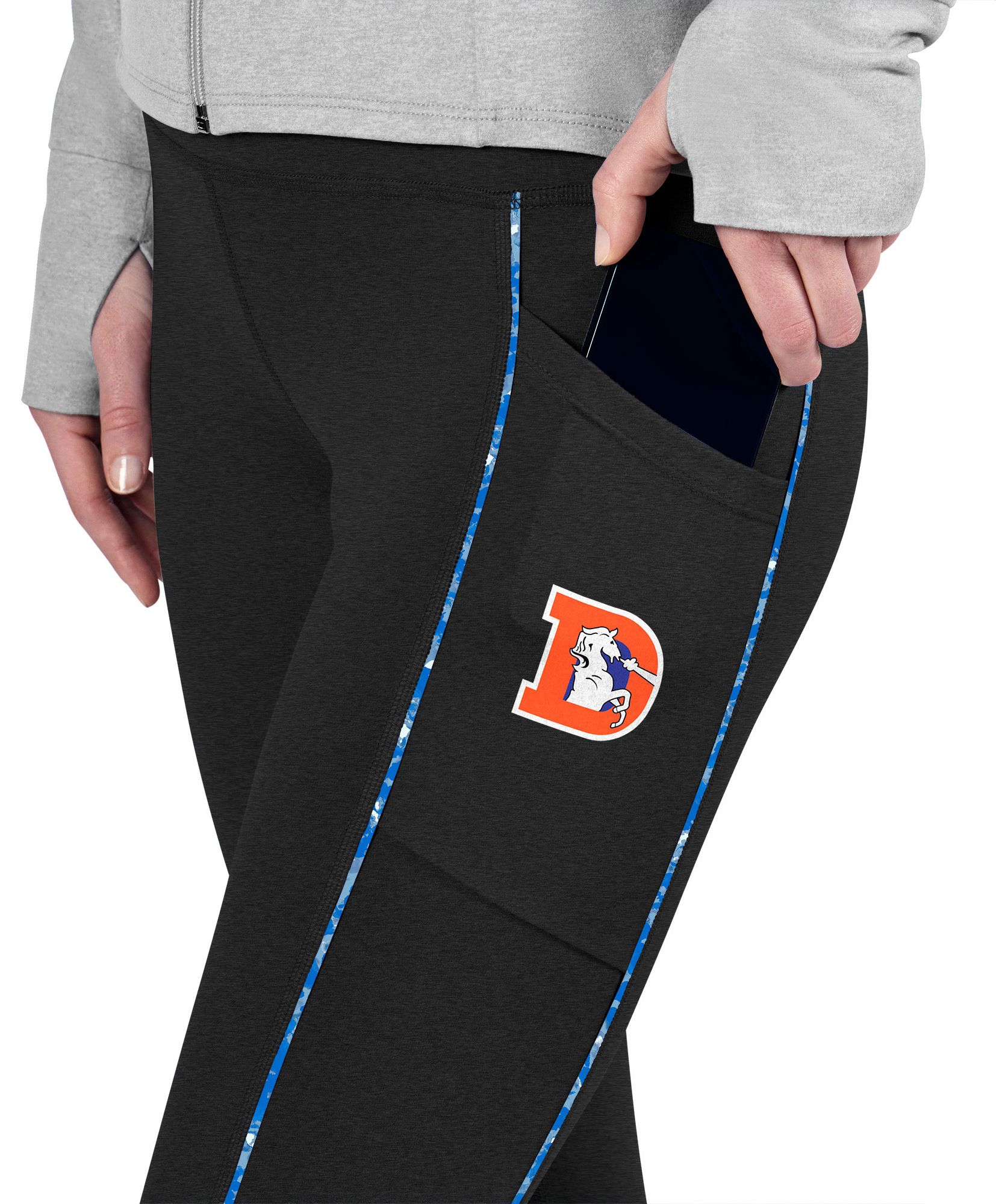 Certo Women's Denver Broncos Black Assembly Leggings product image