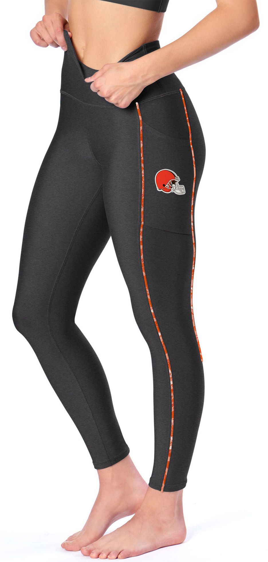 Certo Women's Cleveland Browns Black Assembly Leggings product image