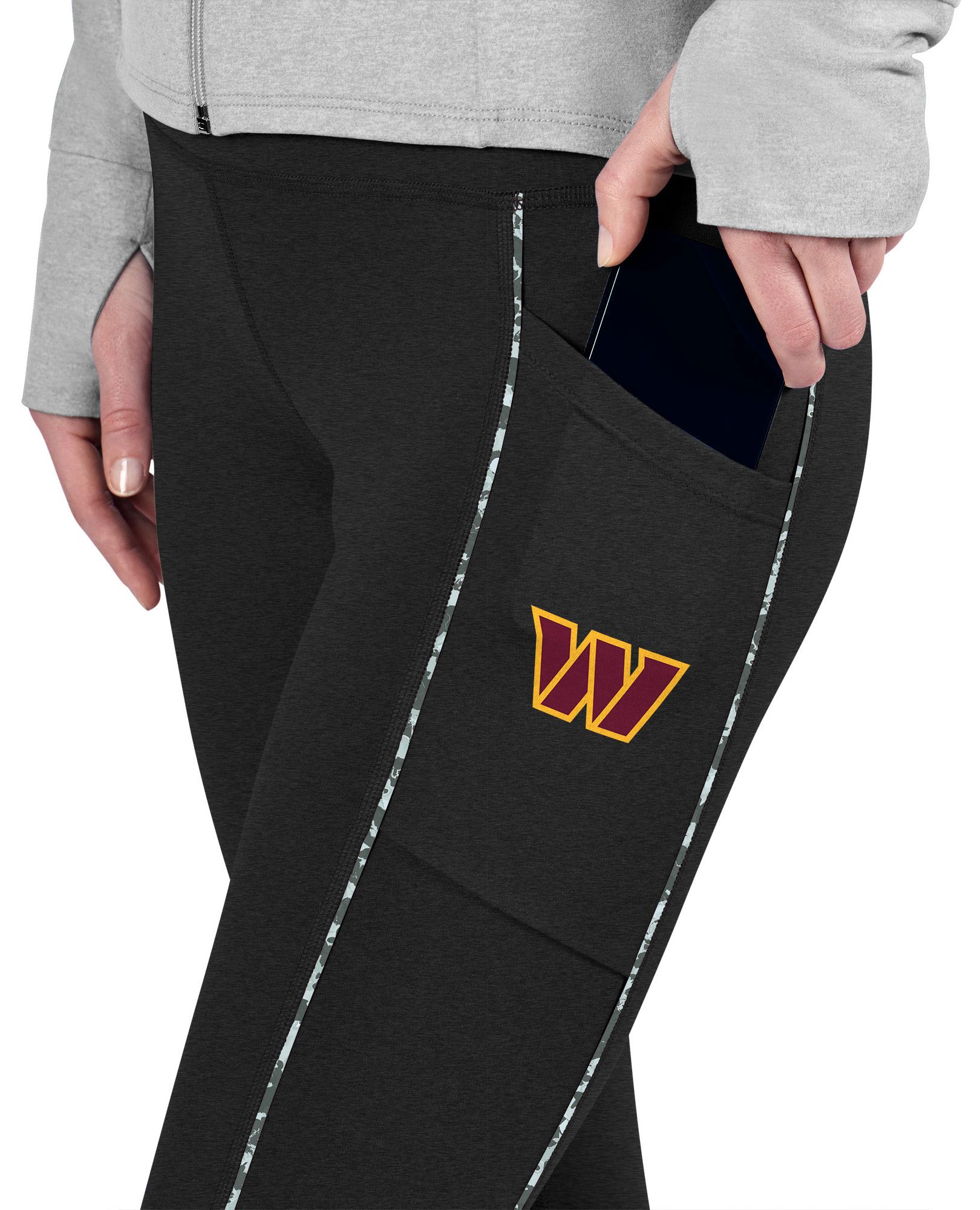 Certo Women's Washington Commanders Black Assembly Leggings product image