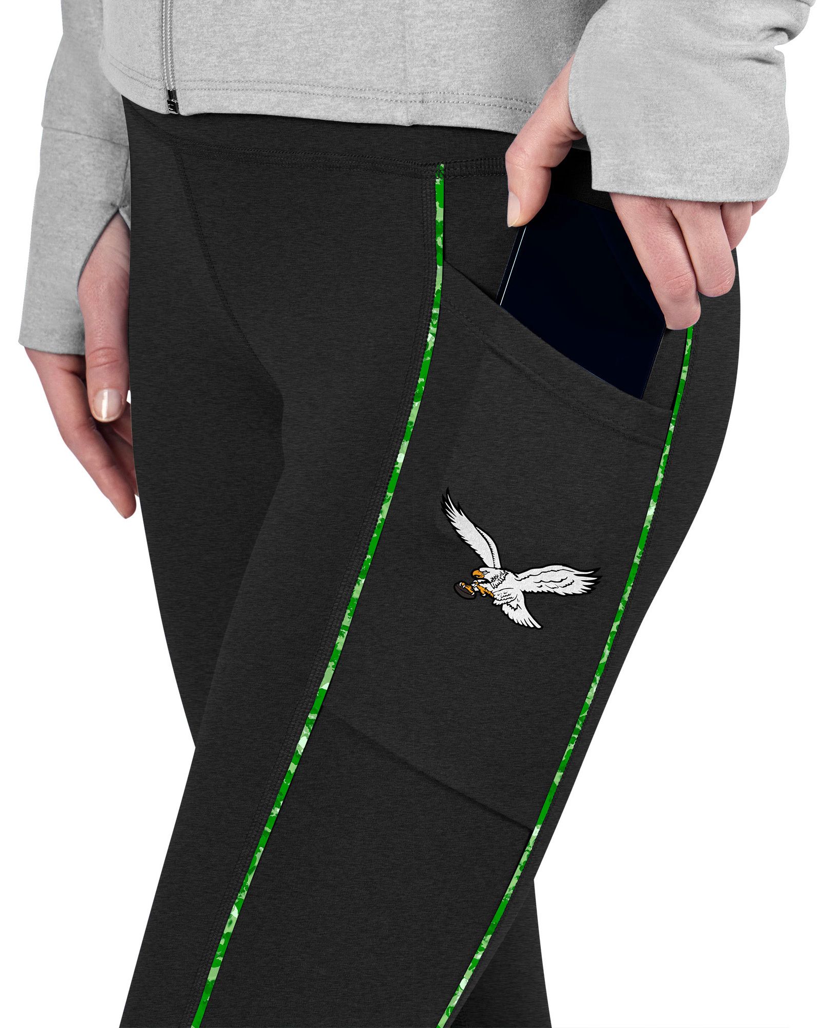 Certo Women's Philadelphia Eagles Black Assembly Leggings product image