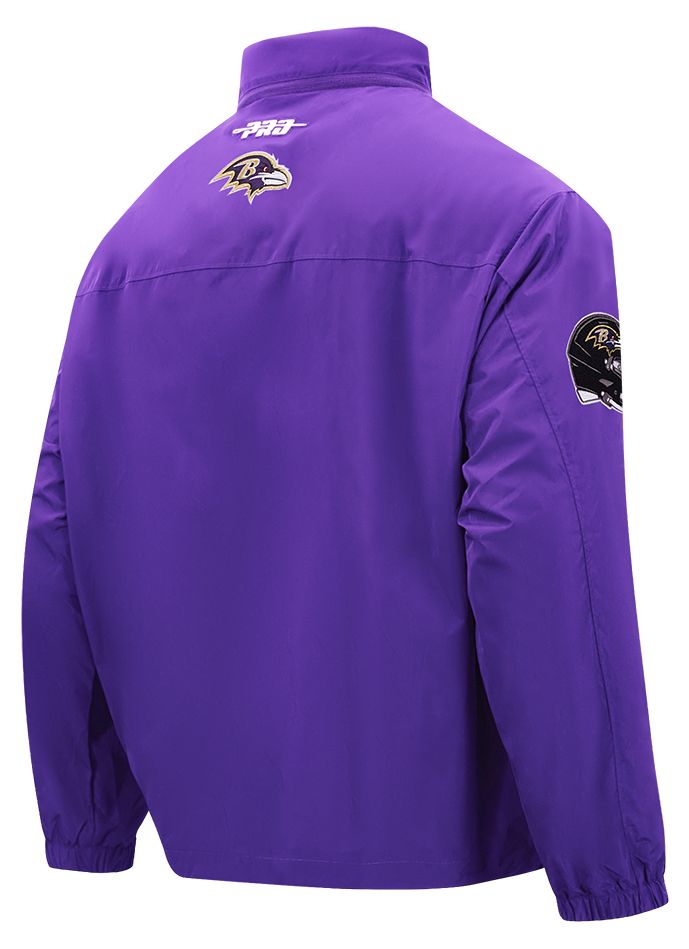 Pro Standard Men's Baltimore Ravens Purple Pre Game 1/4 Zip Wind