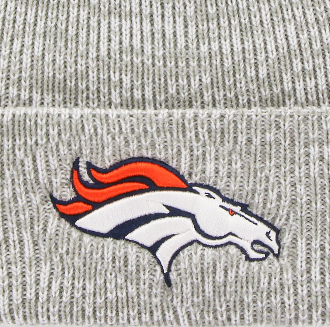 '47 Adult Denver Broncos Brain Freeze Grey Knit Beanie product image