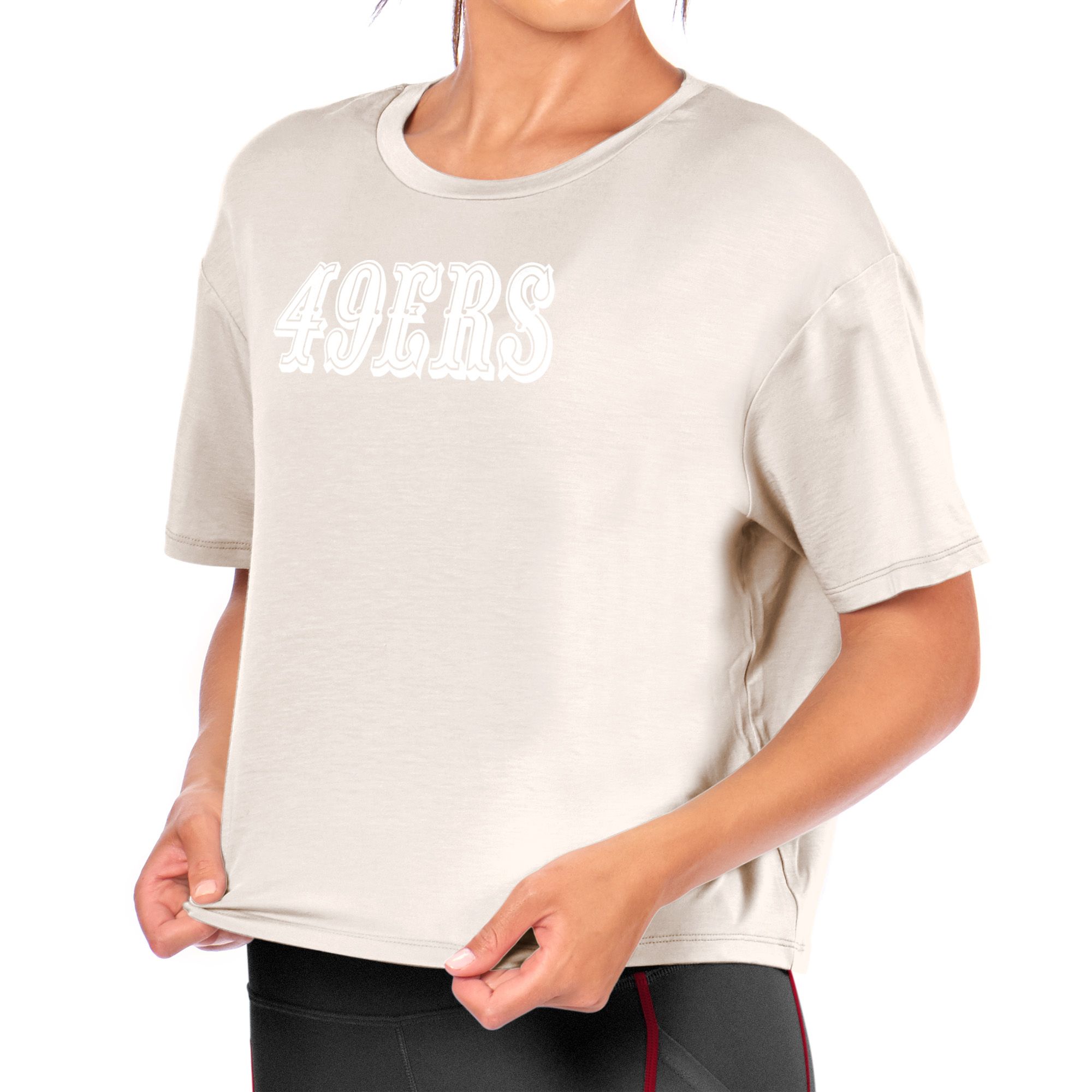 Certo Women's San Francisco 49ers Format White T-Shirt product image