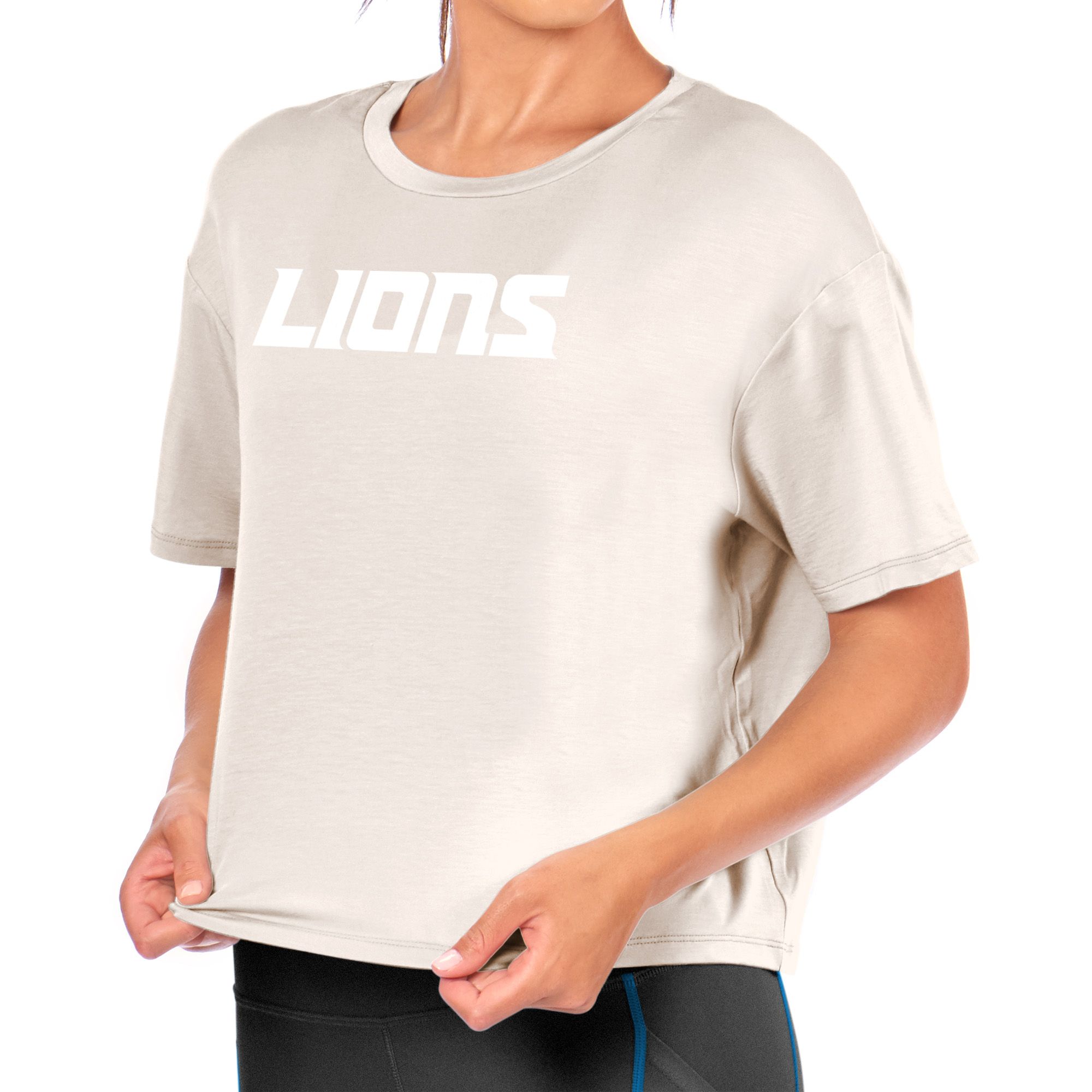Certo Women's Detroit Lions Format White T-Shirt product image