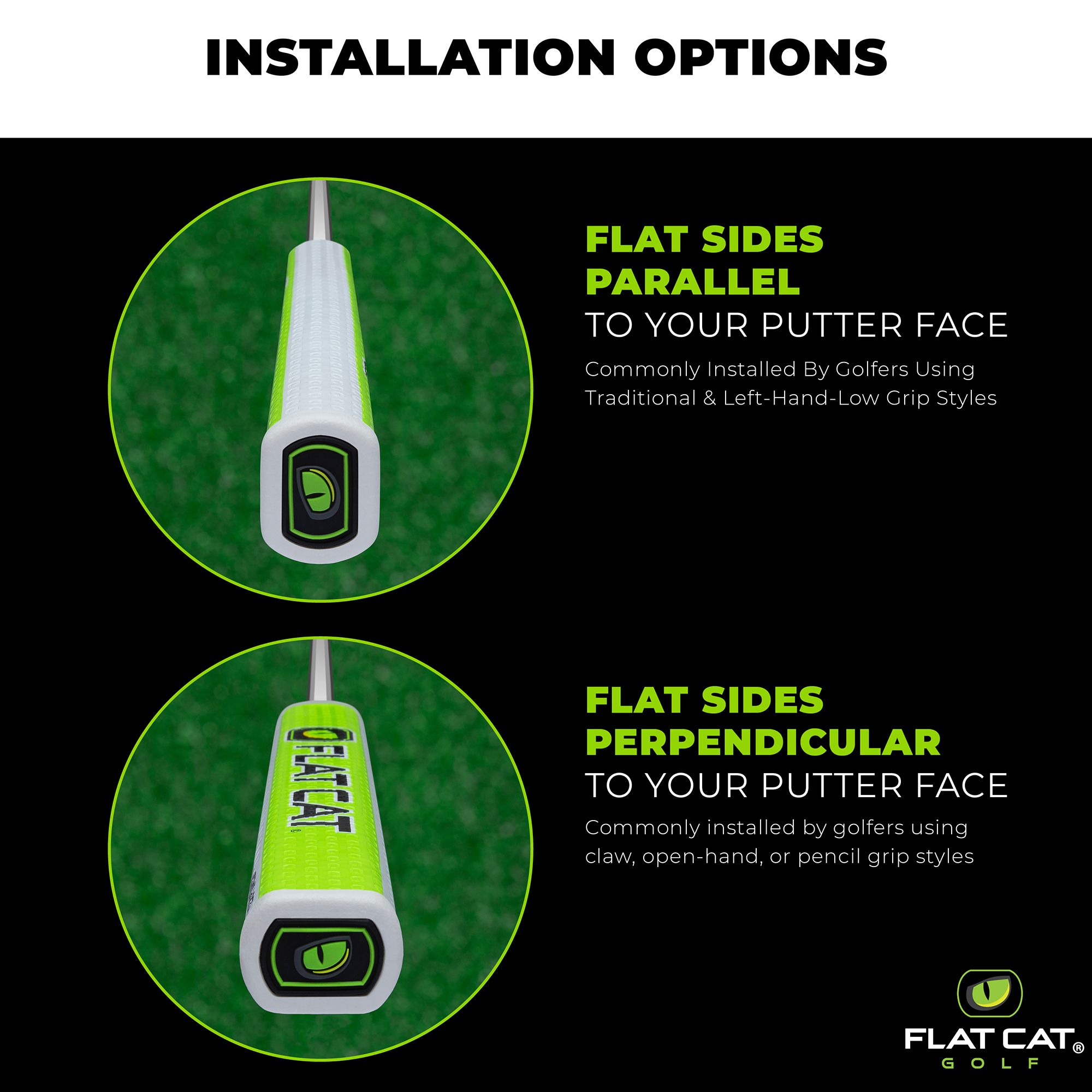 FLAT CAT Original Standard Putter Grip product image