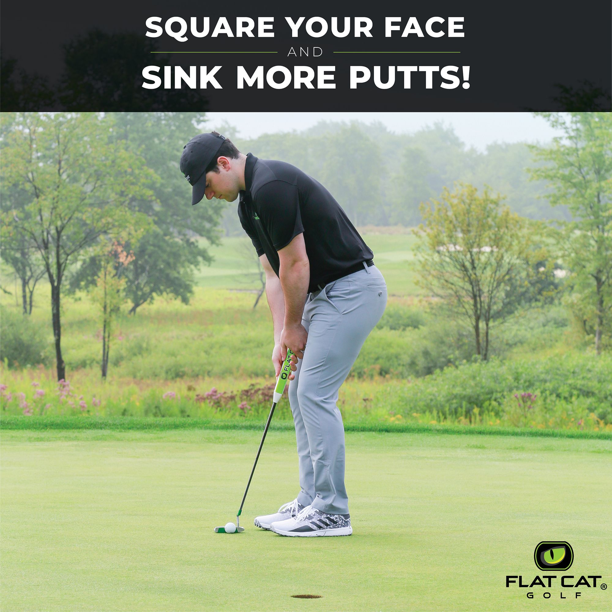 FLAT CAT Original Standard Putter Grip product image