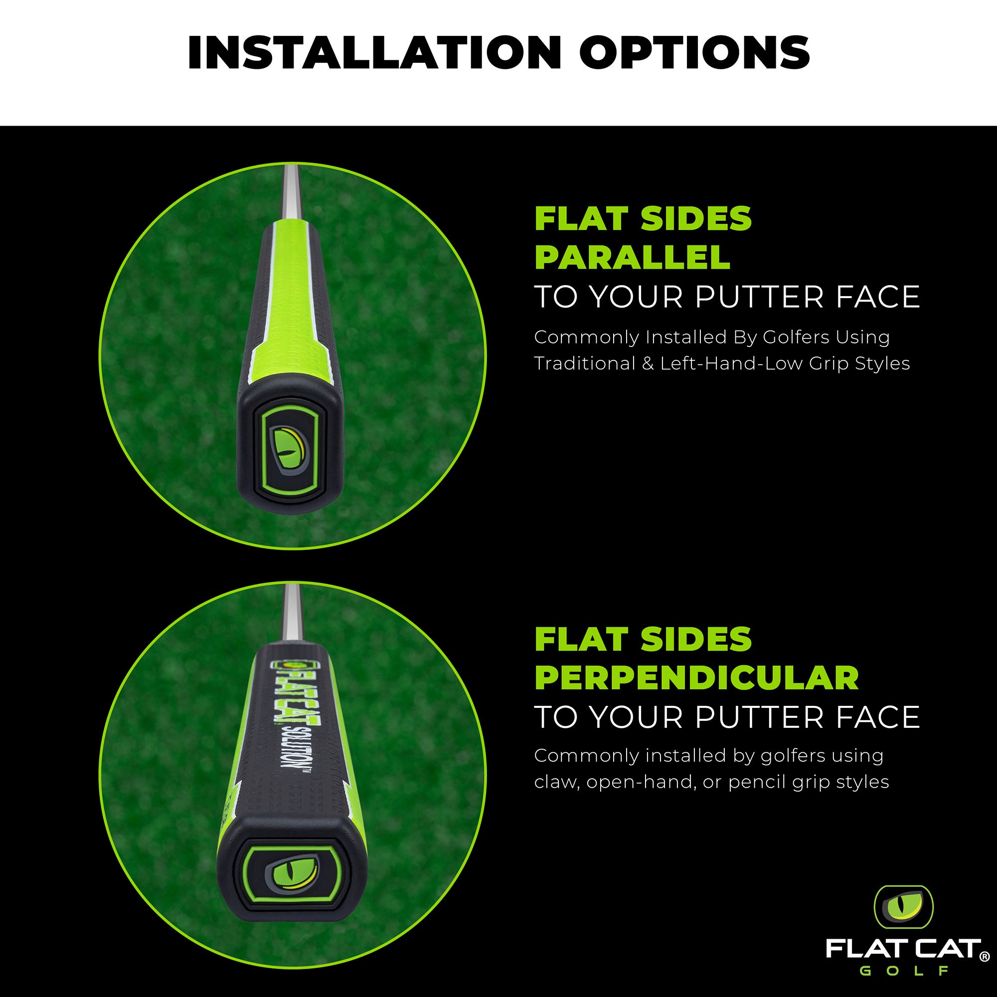Flat Cat Solution Fat Putter Grip product image