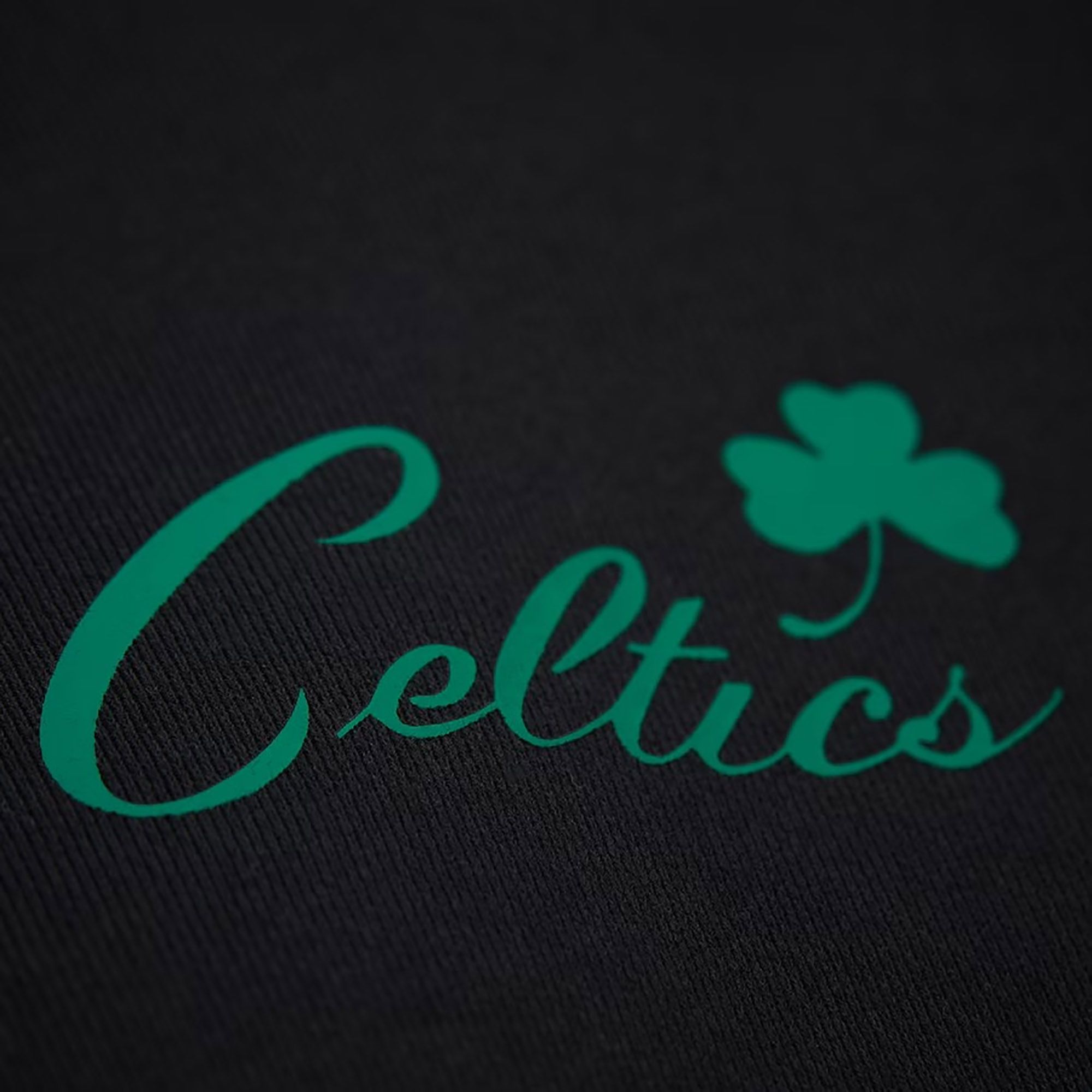 Mitchell & Ness Men's Boston Celtics Black Oversweep Crewneck Sweatshirt product image