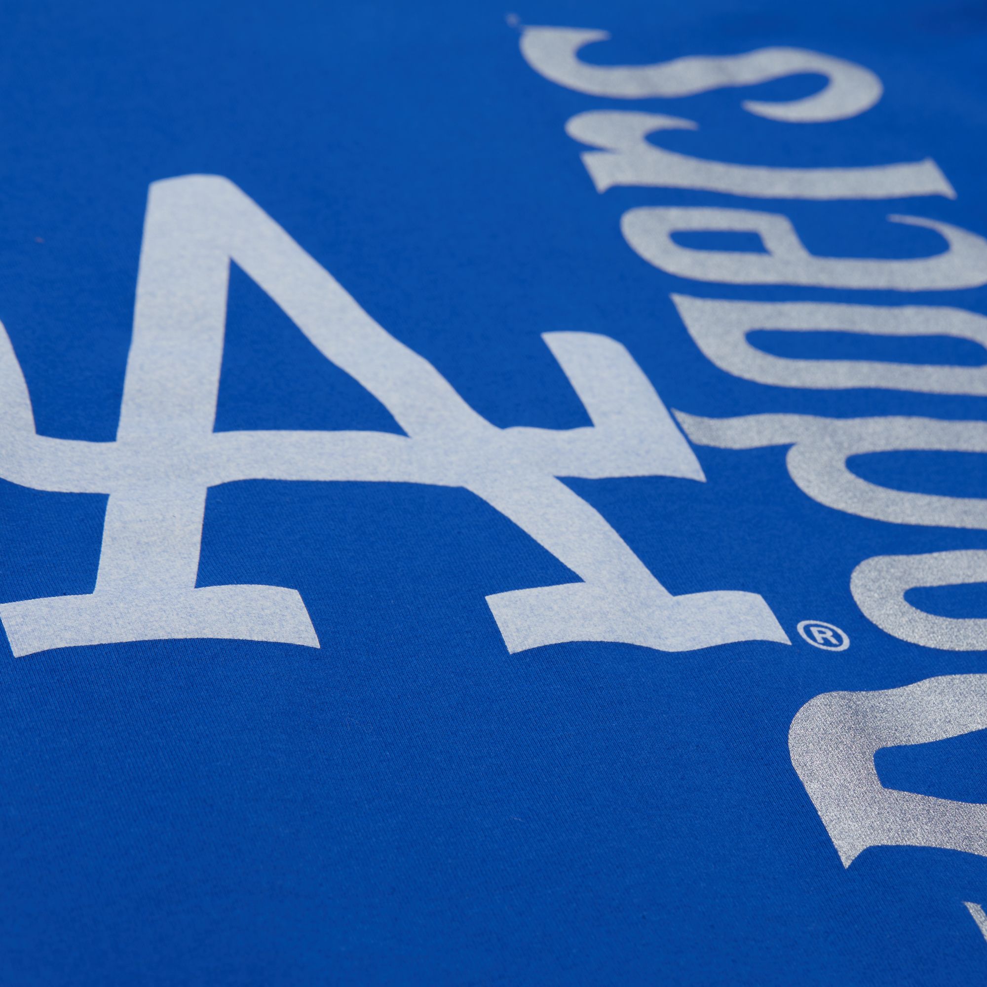Mitchell & Ness Women's Los Angeles Dodgers Blue Boyfriend T-Shirt product image