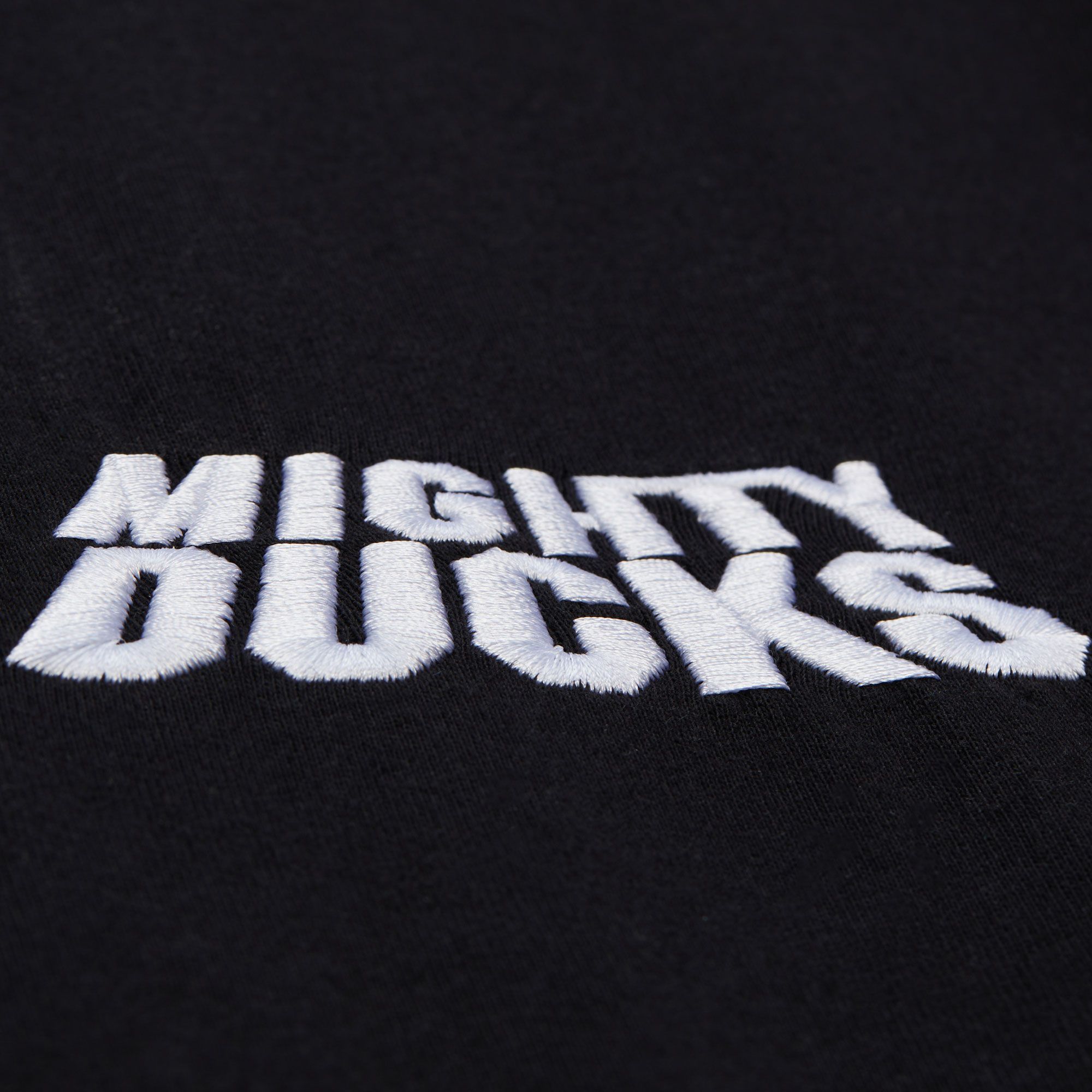 Mitchell & Ness Men's Anaheim Ducks Black Playmaker Short Sleeve T-Shirt product image