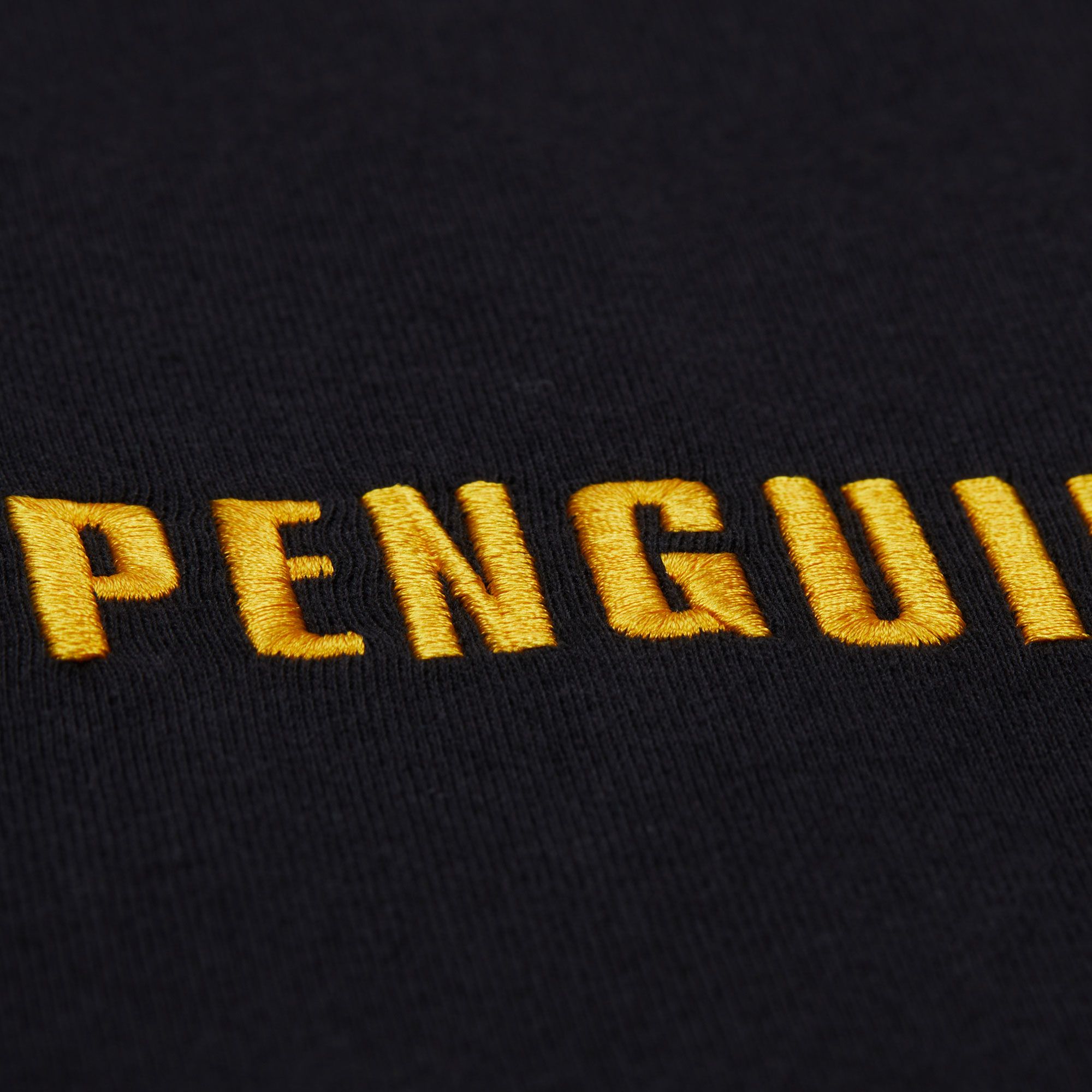 Mitchell & Ness Men's Pittsburgh Penguins Black Playmaker Short Sleeve T-Shirt product image