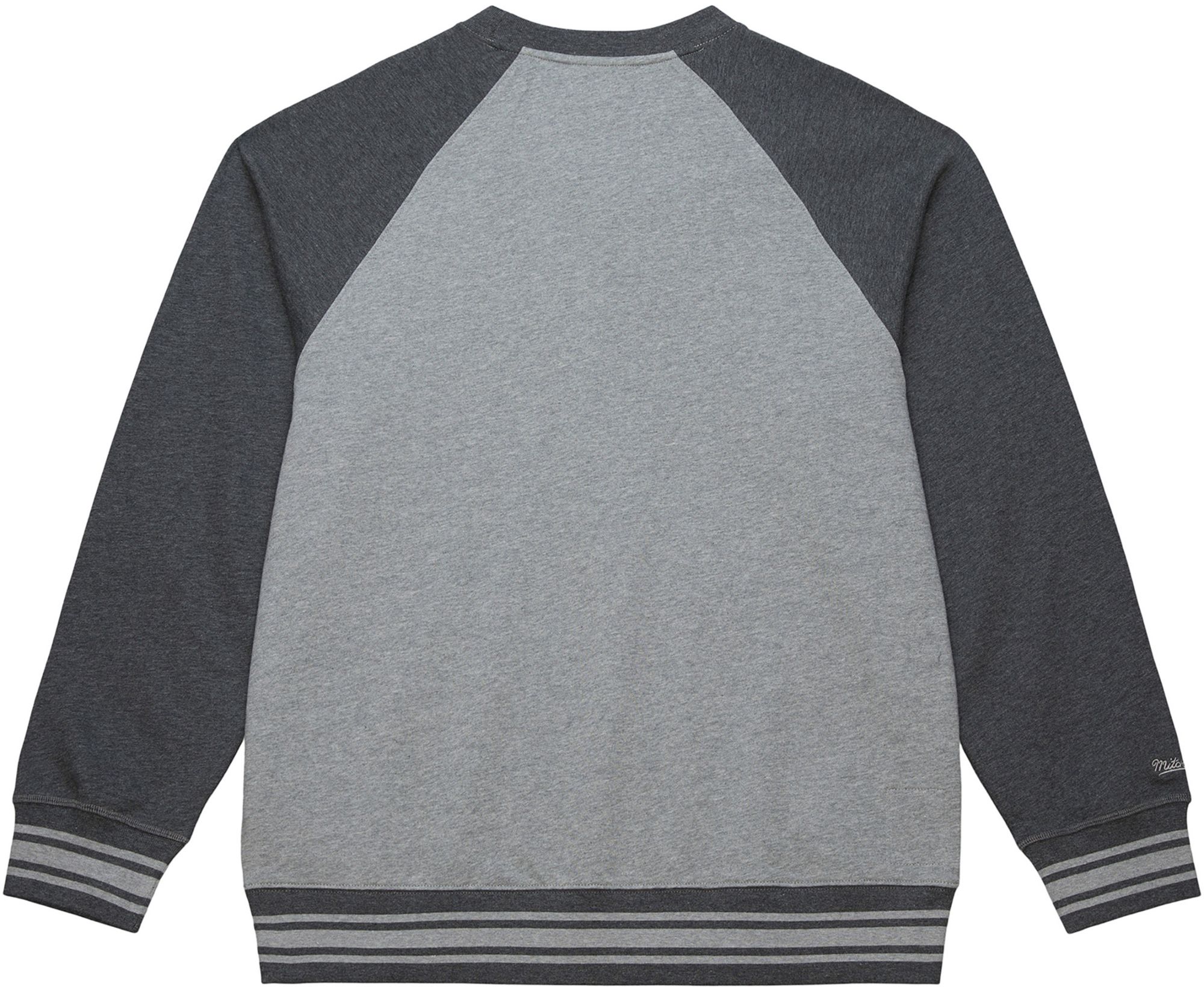 Mitchell & Ness Men's New York Knicks Gray Legacy Crewneck Sweatshirt product image