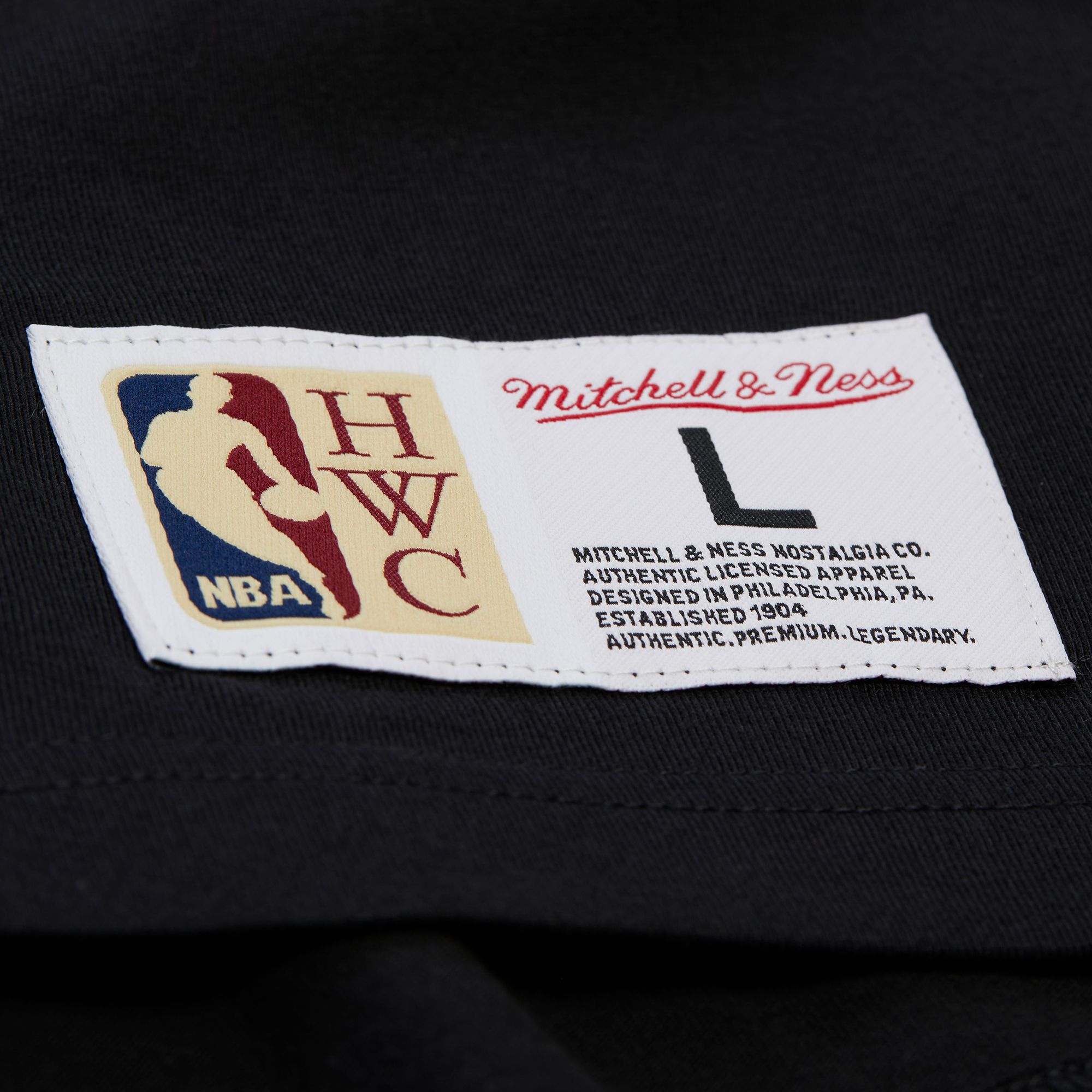 Mitchell & Ness Men's Boston Celtics Black Throw It Back T-Shirt product image