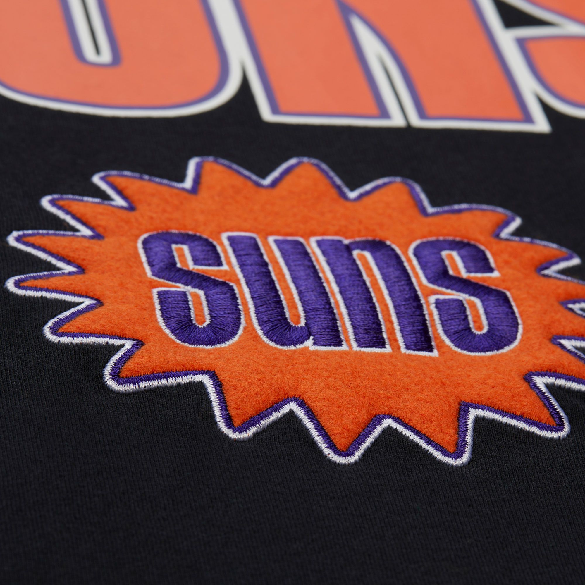 Mitchell & Ness Men's Phoenix Suns Black Throw It Back T-Shirt product image