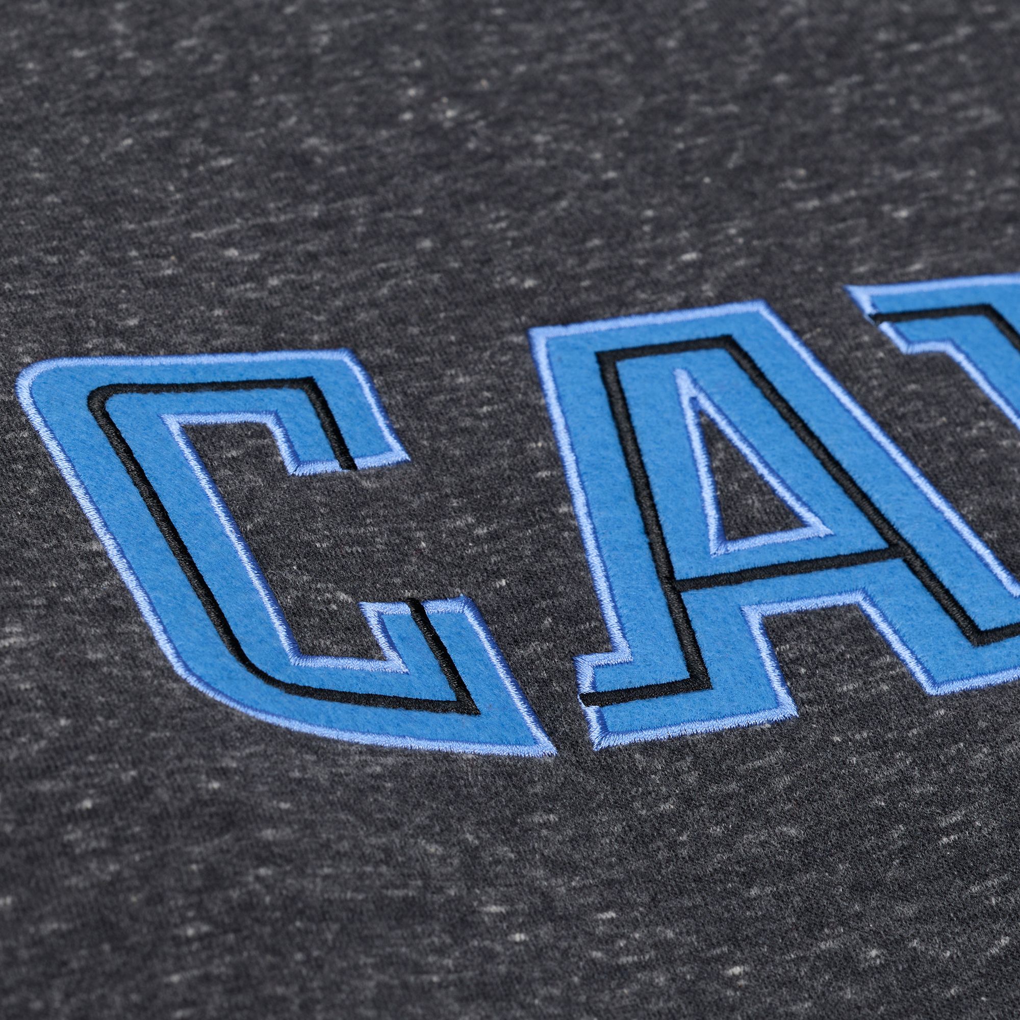 Mitchell & Ness Men's Cleveland Cavaliers Black Retro Graphic Snow Washed Crewneck Sweatshirt product image