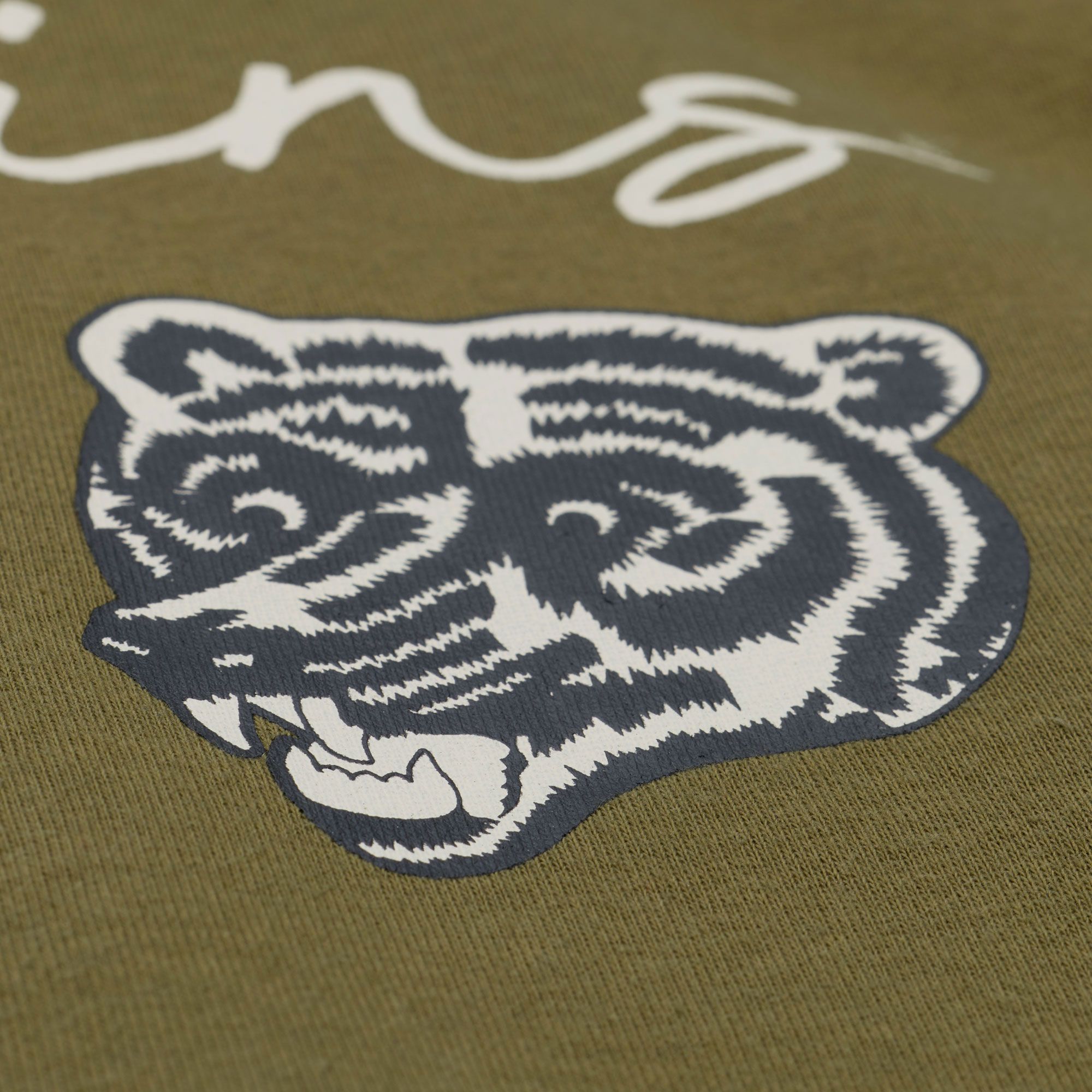 Mitchell & Ness Women's Boston Bruins Olive Logo Crewneck Sweatshirt product image