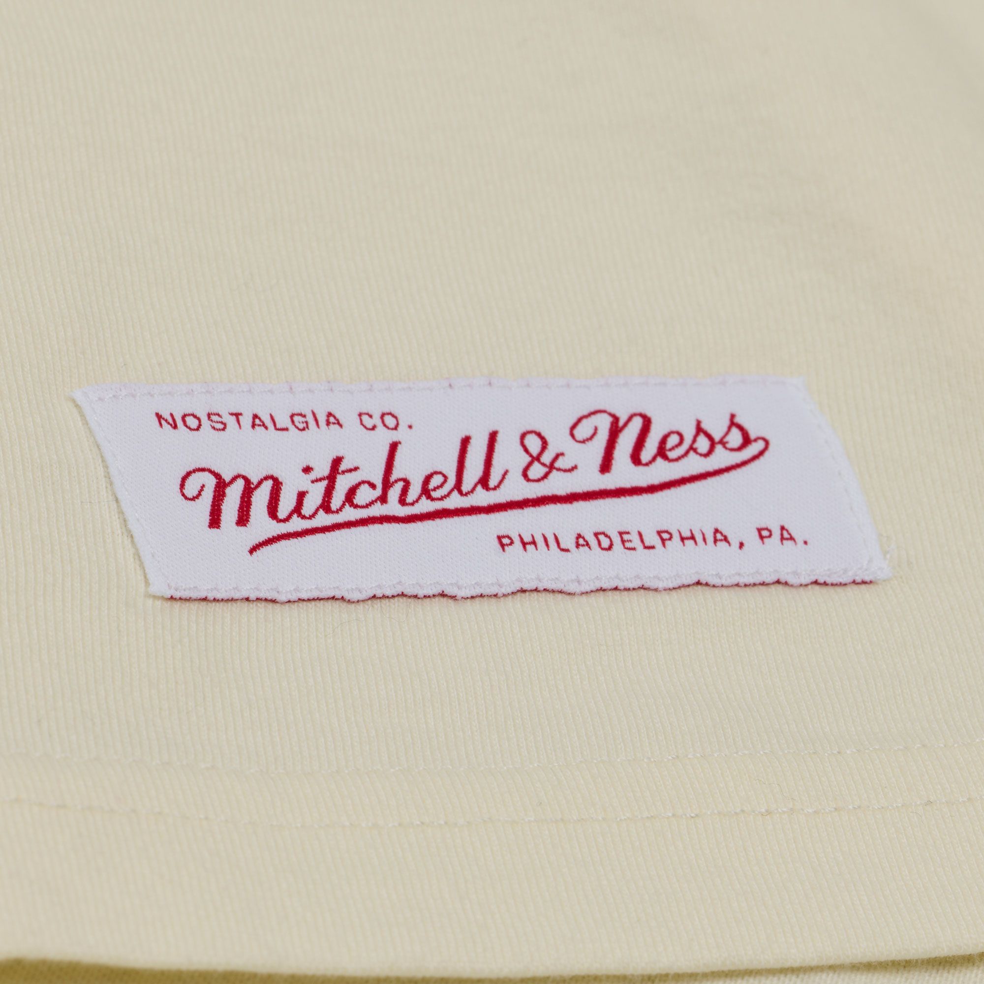 Mitchell & Ness Men's Georgia Bulldogs Vintage White Heritage Hues T-Shirt product image
