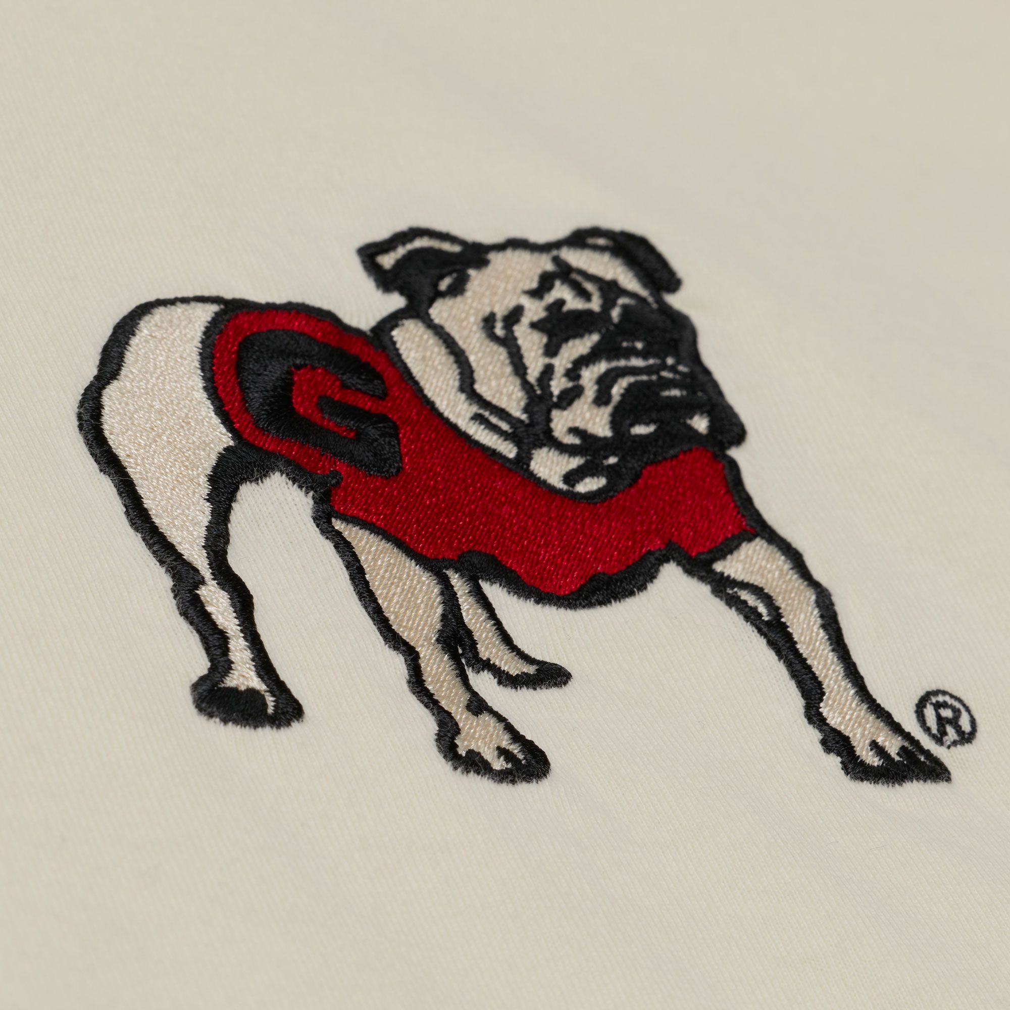 Mitchell & Ness Men's Georgia Bulldogs Vintage White Heritage Hues T-Shirt product image