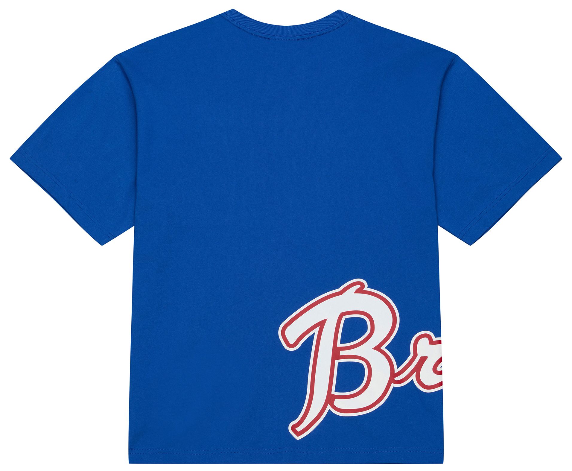 Mitchell & Ness Adult Atlanta Braves Royal Playoff Win T-Shirt product image