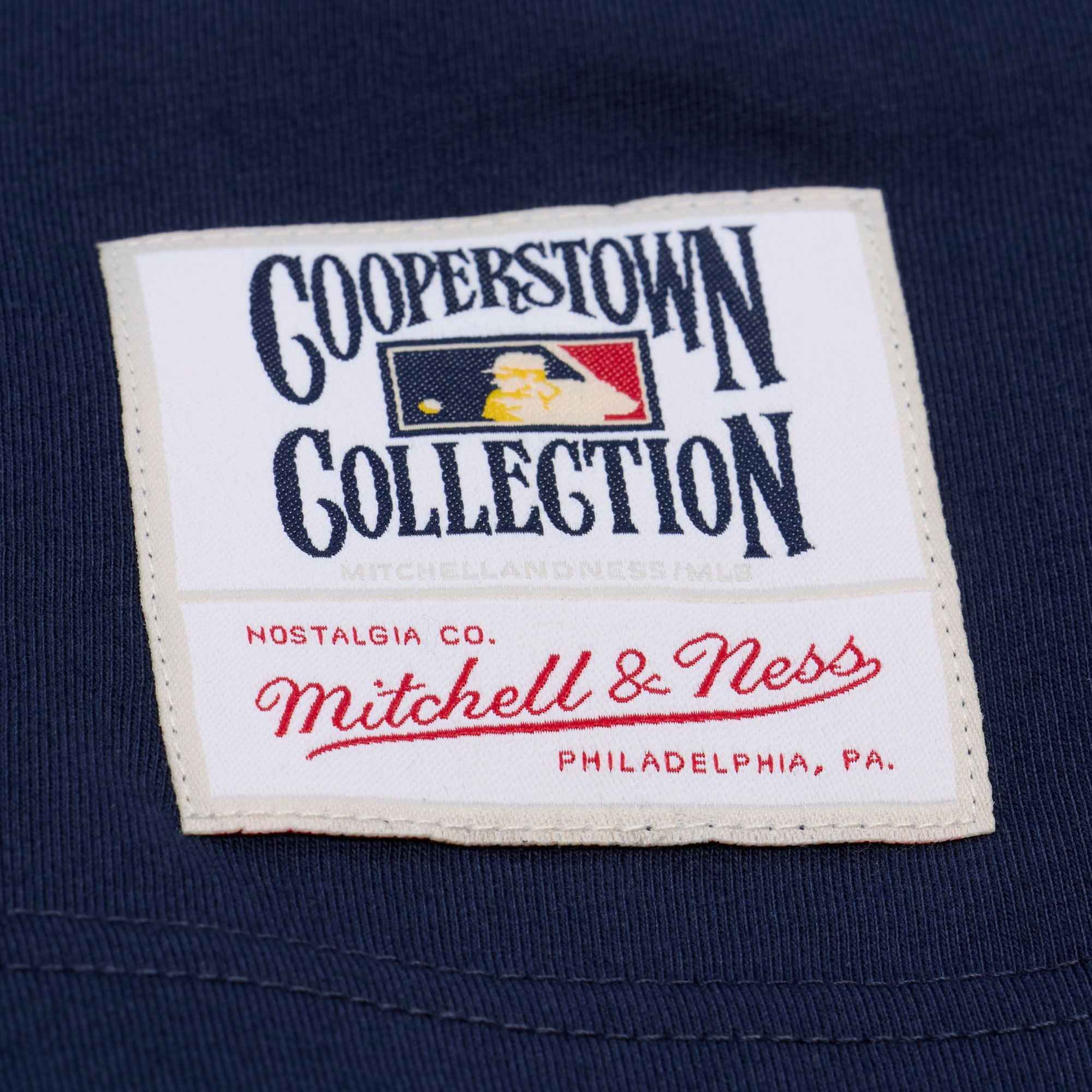 Mitchell & Ness Adult New York Mets Navy Playoff Win T-Shirt product image