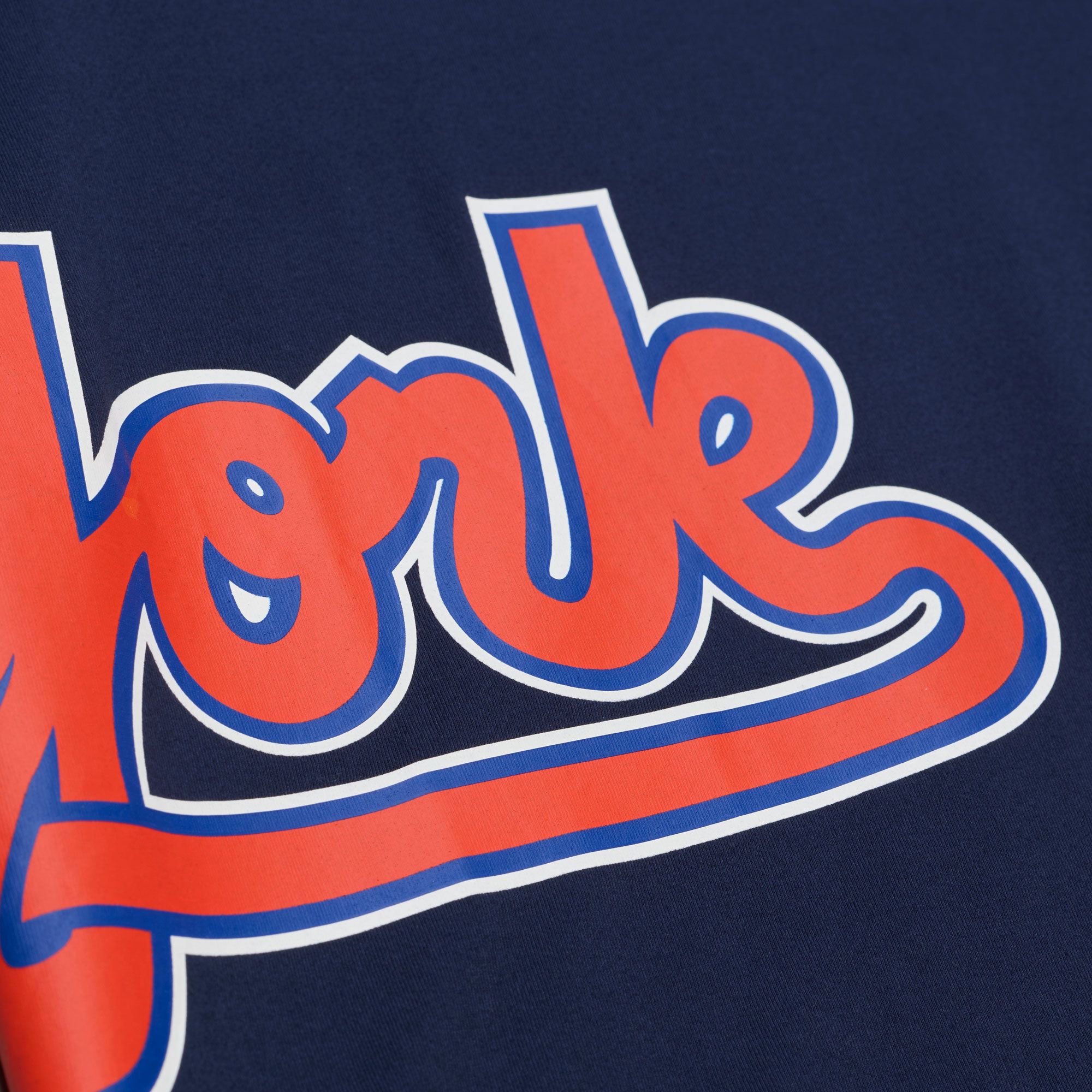Mitchell & Ness Adult New York Mets Navy Playoff Win T-Shirt product image