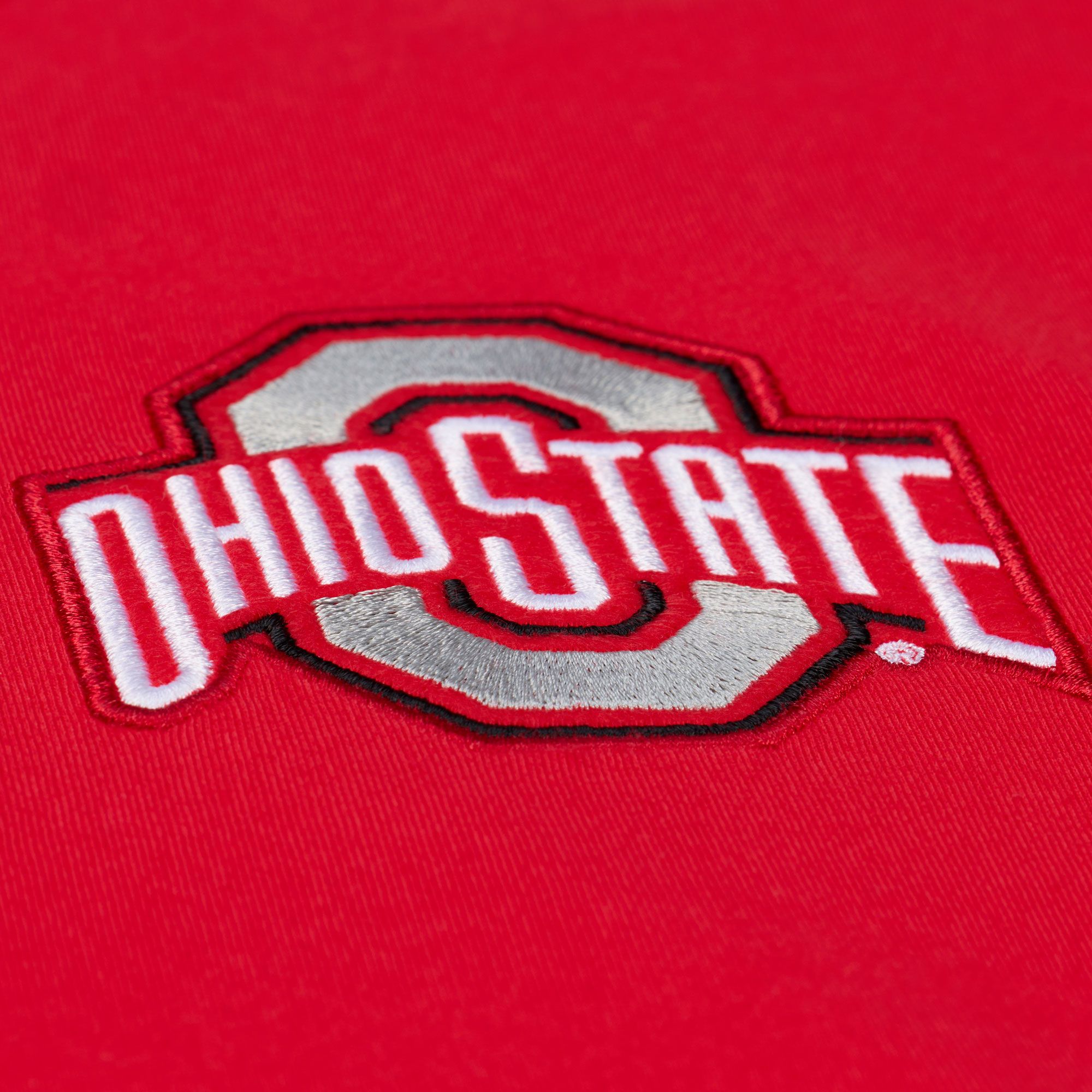 Mitchell & Ness Men's Ohio State Buckeyes University Red Playoff Win Premium T-Shirt product image