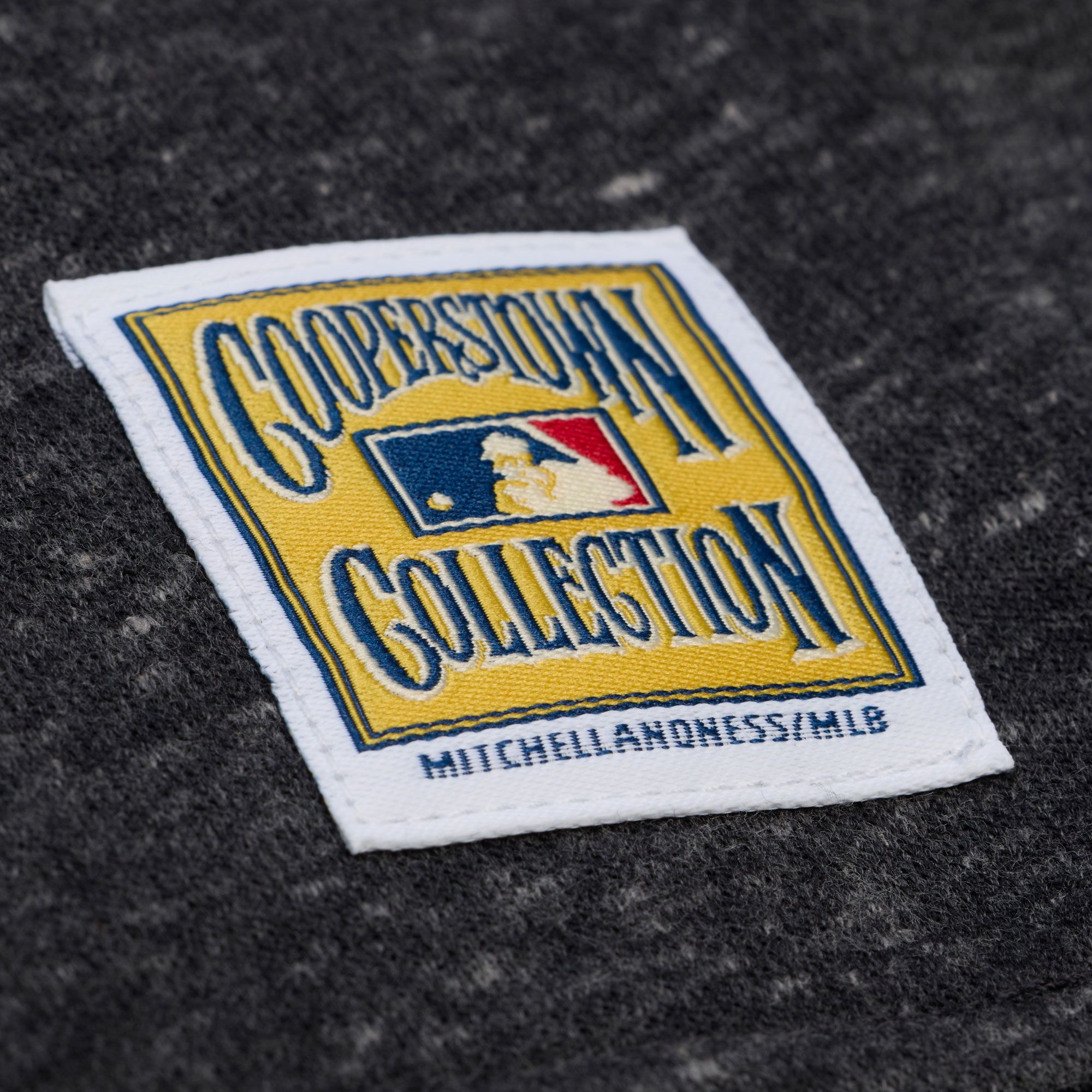 Mitchell & Ness Women's Cleveland Guardians Black Enxyme Star Crewneck Sweatshirt product image