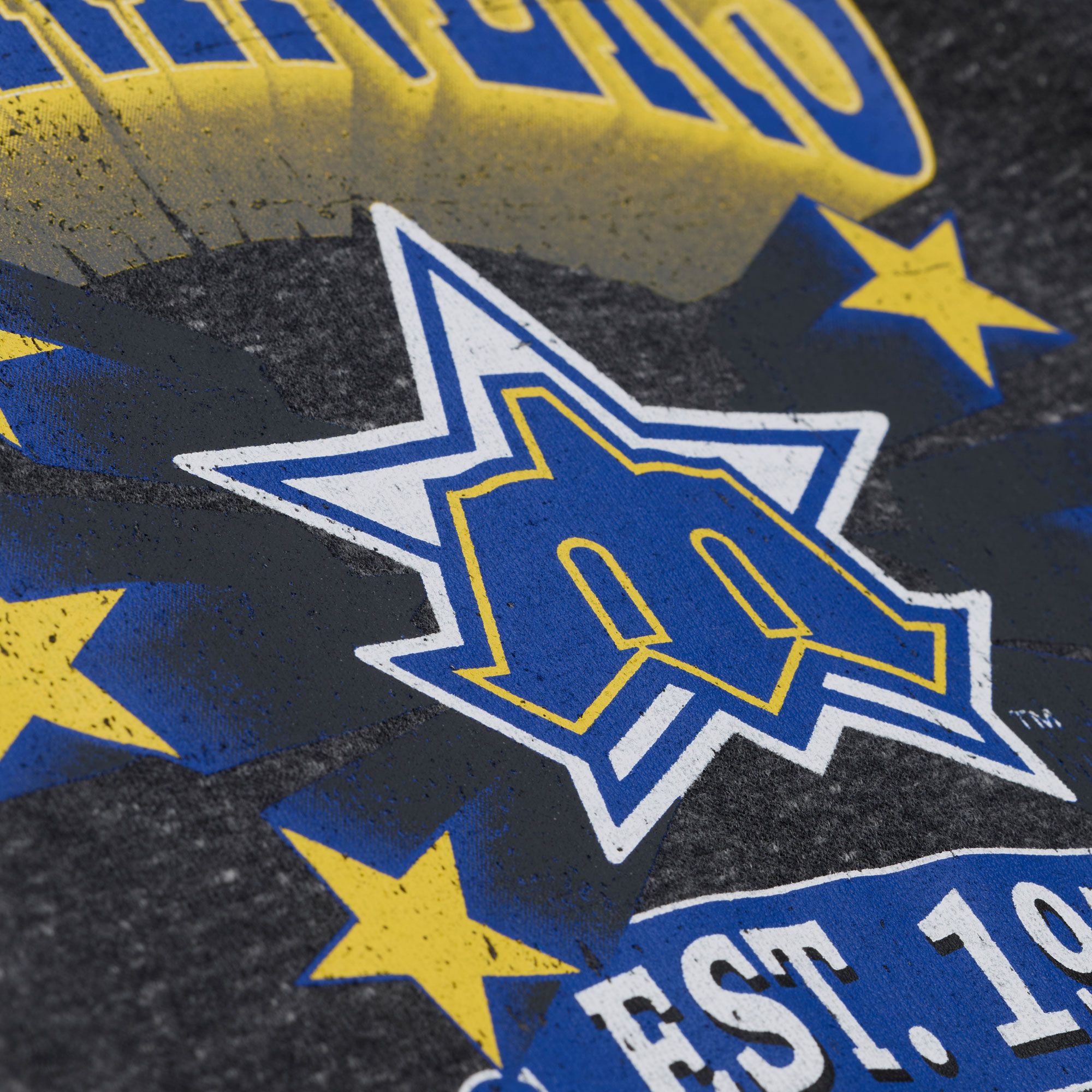 Mitchell & Ness Women's Seattle Mariners Black Enxyme Star Crewneck Sweatshirt product image