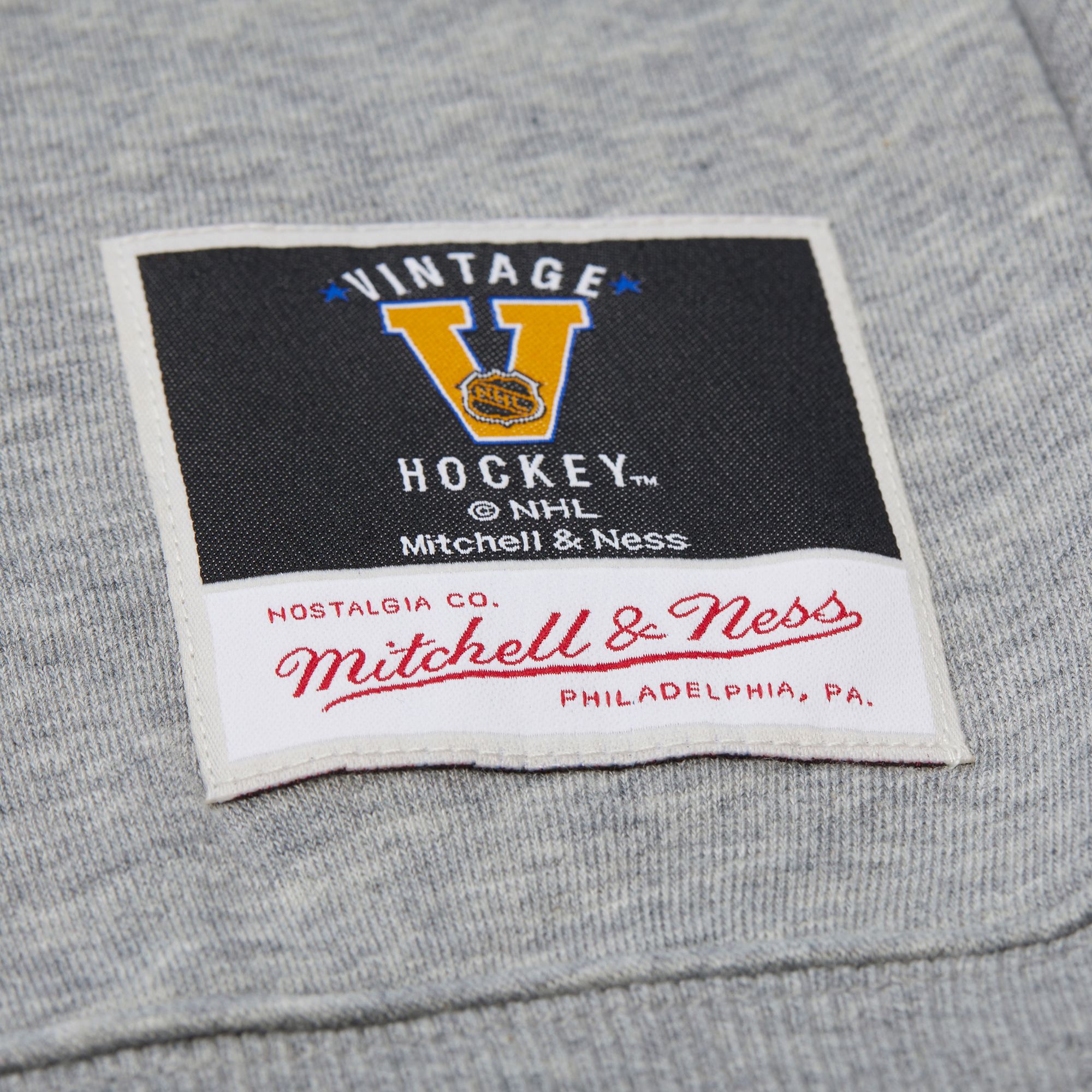 Mitchell & Ness Men's Los Angeles Kings Grey All In Walk Off Fleece Crewneck Sweatshirt product image