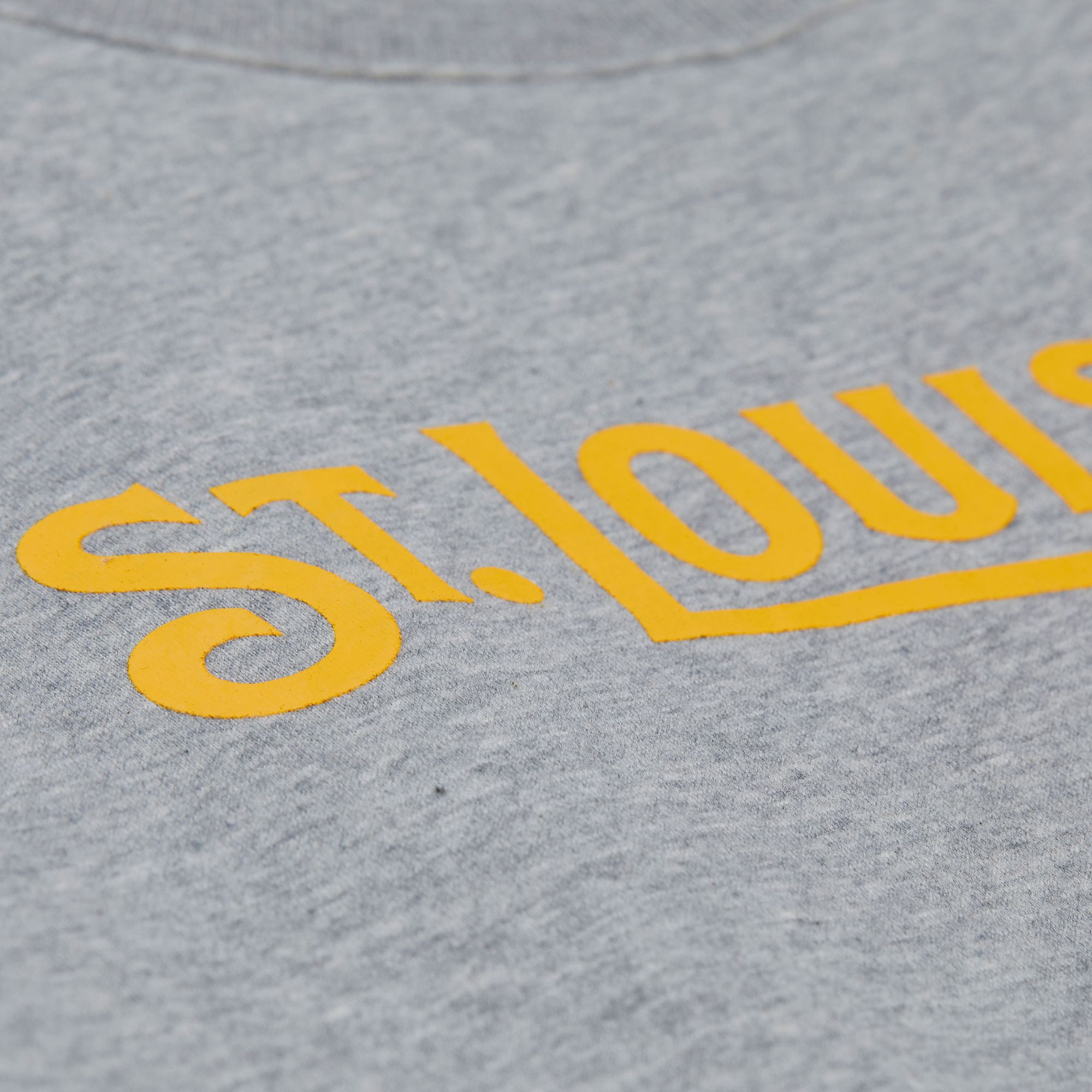 Mitchell & Ness Men's St. Louis Blues Grey All In Walk Off Fleece Crewneck Sweatshirt product image