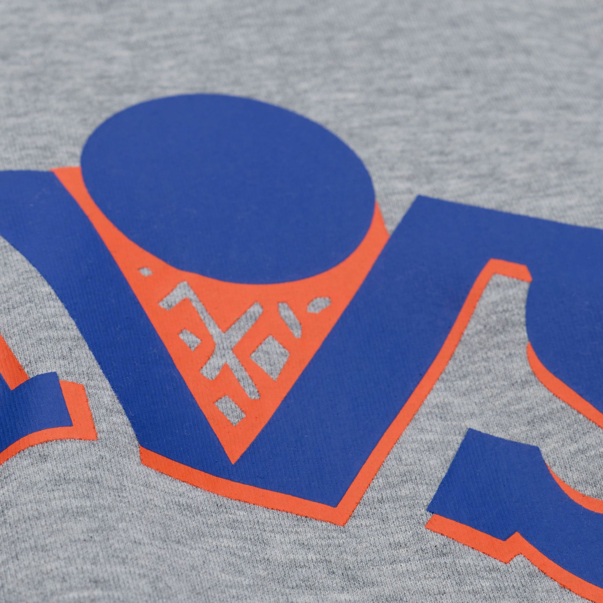 Mitchell & Ness Men's Cleveland Cavaliers Grey All In Crewneck Sweatshirt product image