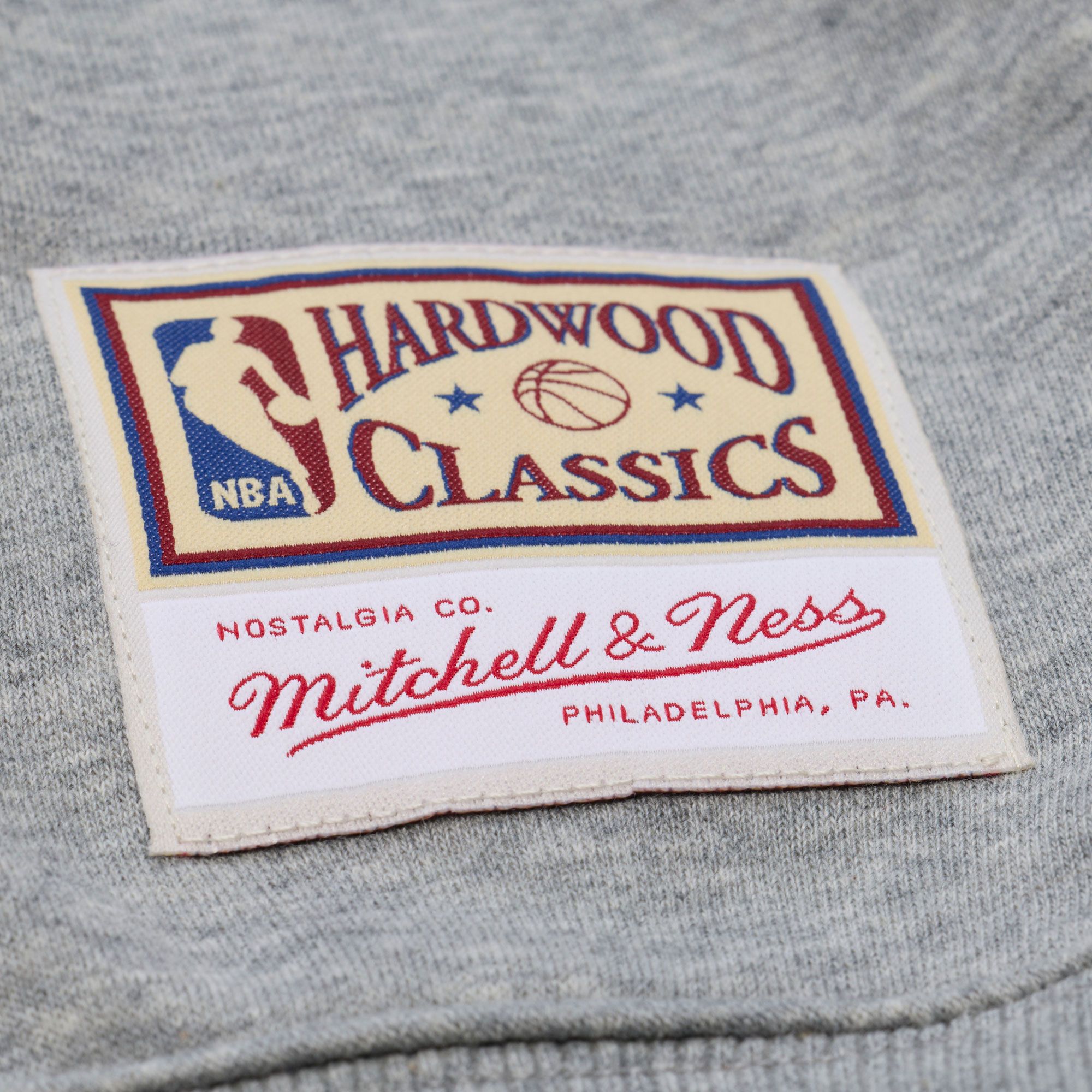 Mitchell & Ness Men's Cleveland Cavaliers Grey All In Crewneck Sweatshirt product image
