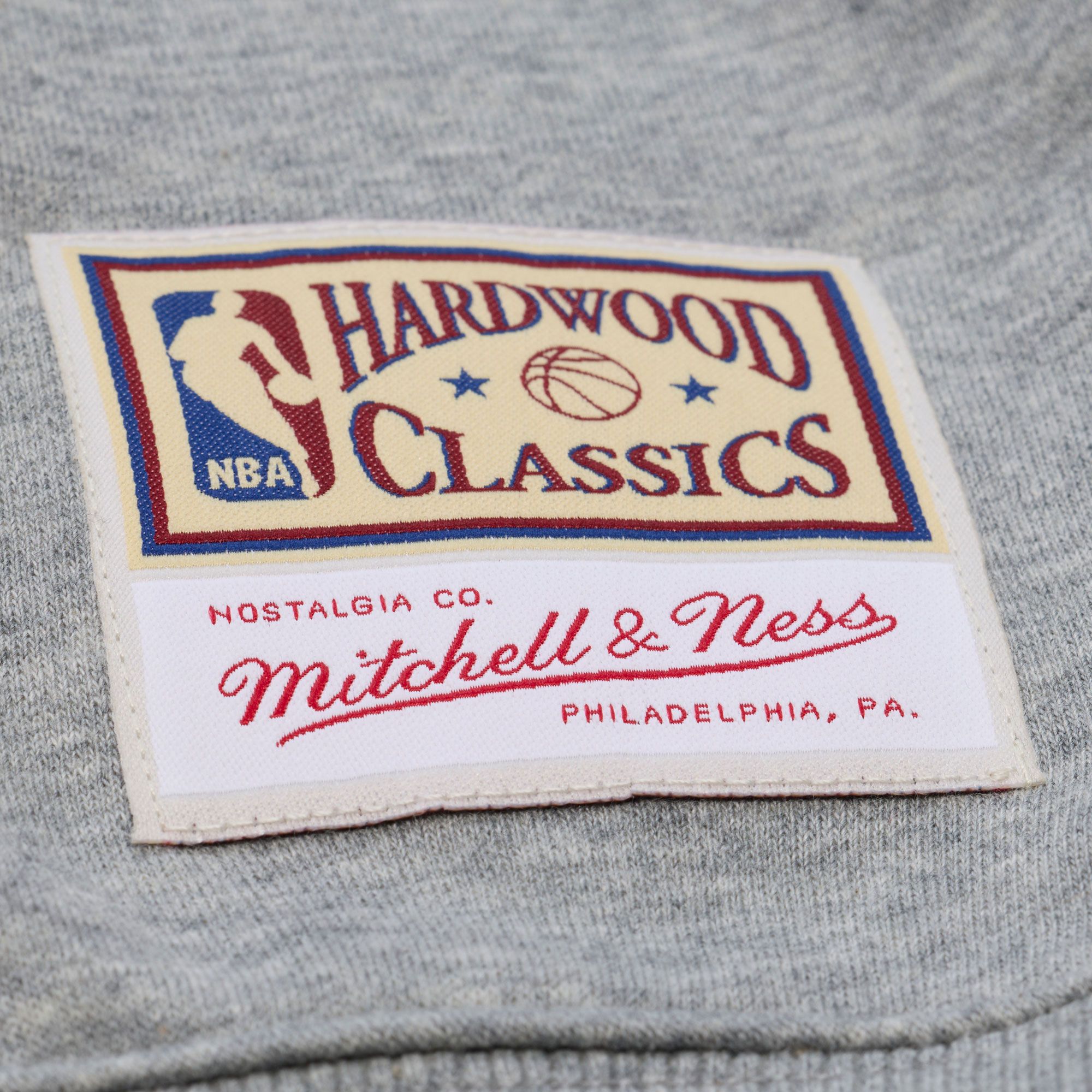 Mitchell & Ness Men's Golden State Warriors Grey All In Crewneck Sweatshirt product image