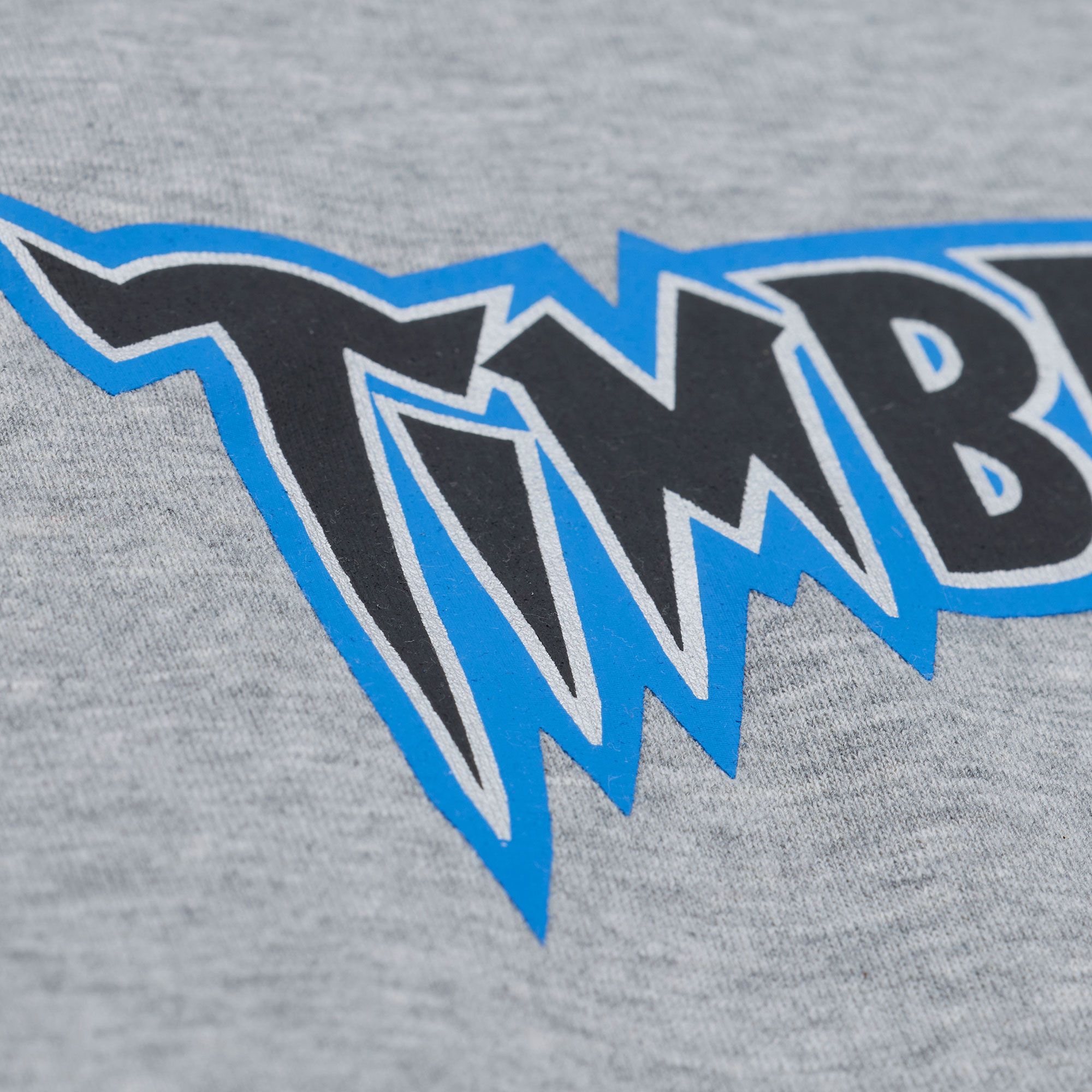 Mitchell & Ness Men's Minnesota Timberwolves Grey All In Crewneck Sweatshirt product image