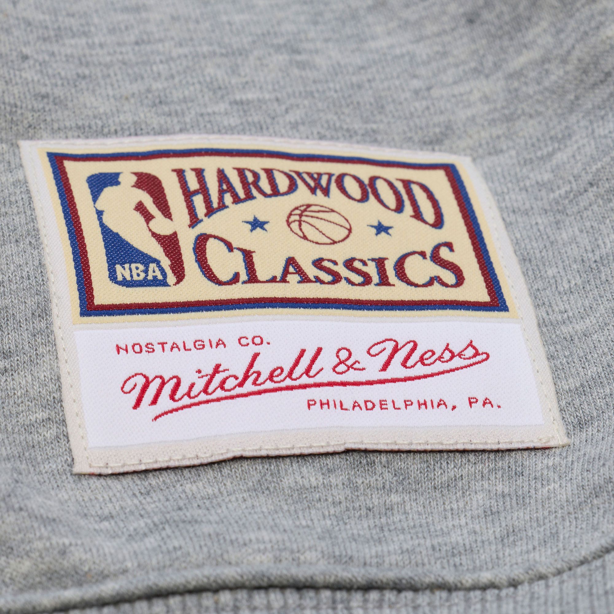 Mitchell & Ness Men's Portland Trail Blazers Grey All In Crewneck Sweatshirt product image