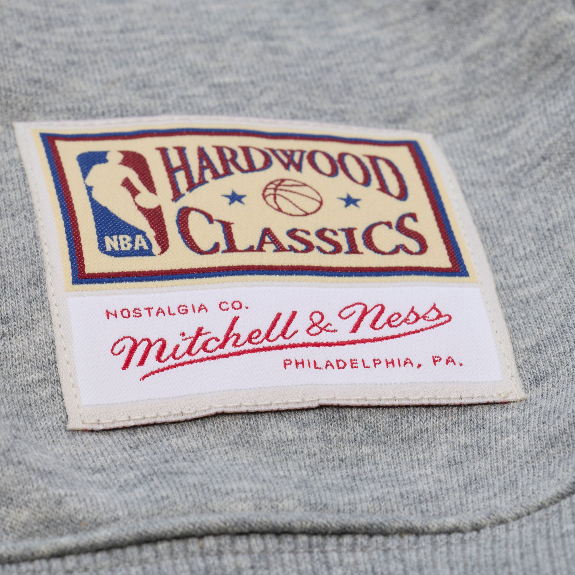 Mitchell & Ness Men's Utah Jazz Grey All In Crewneck Sweatshirt product image