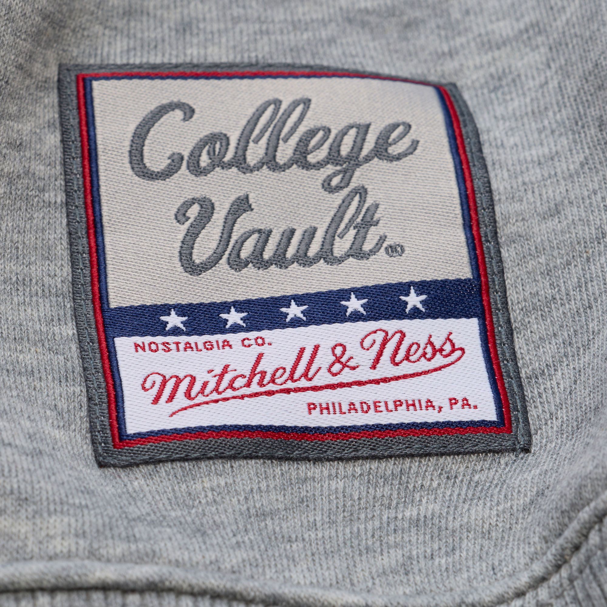 Mitchell & Ness Men's Michigan Wolverines Grey Heather All In Crewneck Sweatshirt product image