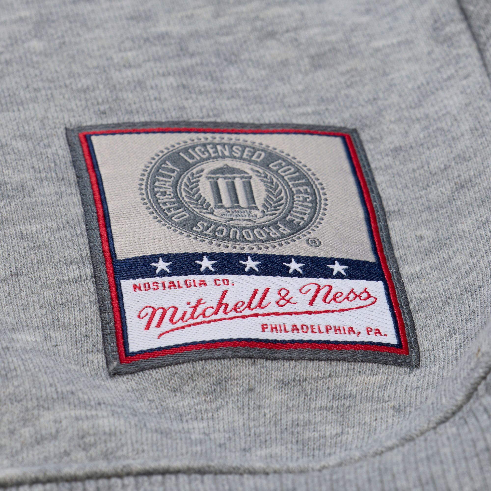 Mitchell & Ness Men's Tennessee Volunteers Grey Heather All In Crewneck Sweatshirt product image