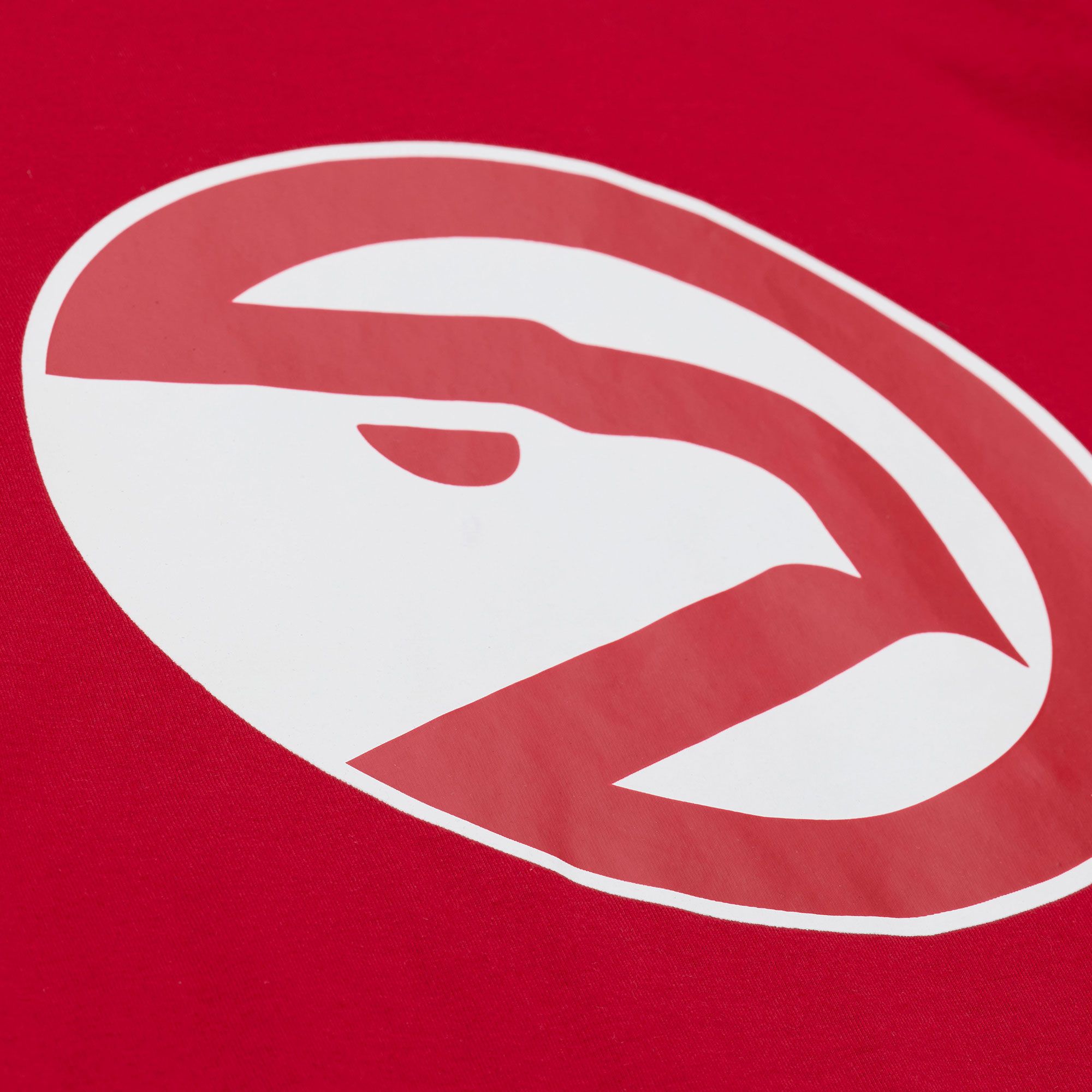 Mitchell & Ness Men's Atlanta Hawks Red All In Long Sleeve T-Shirt product image