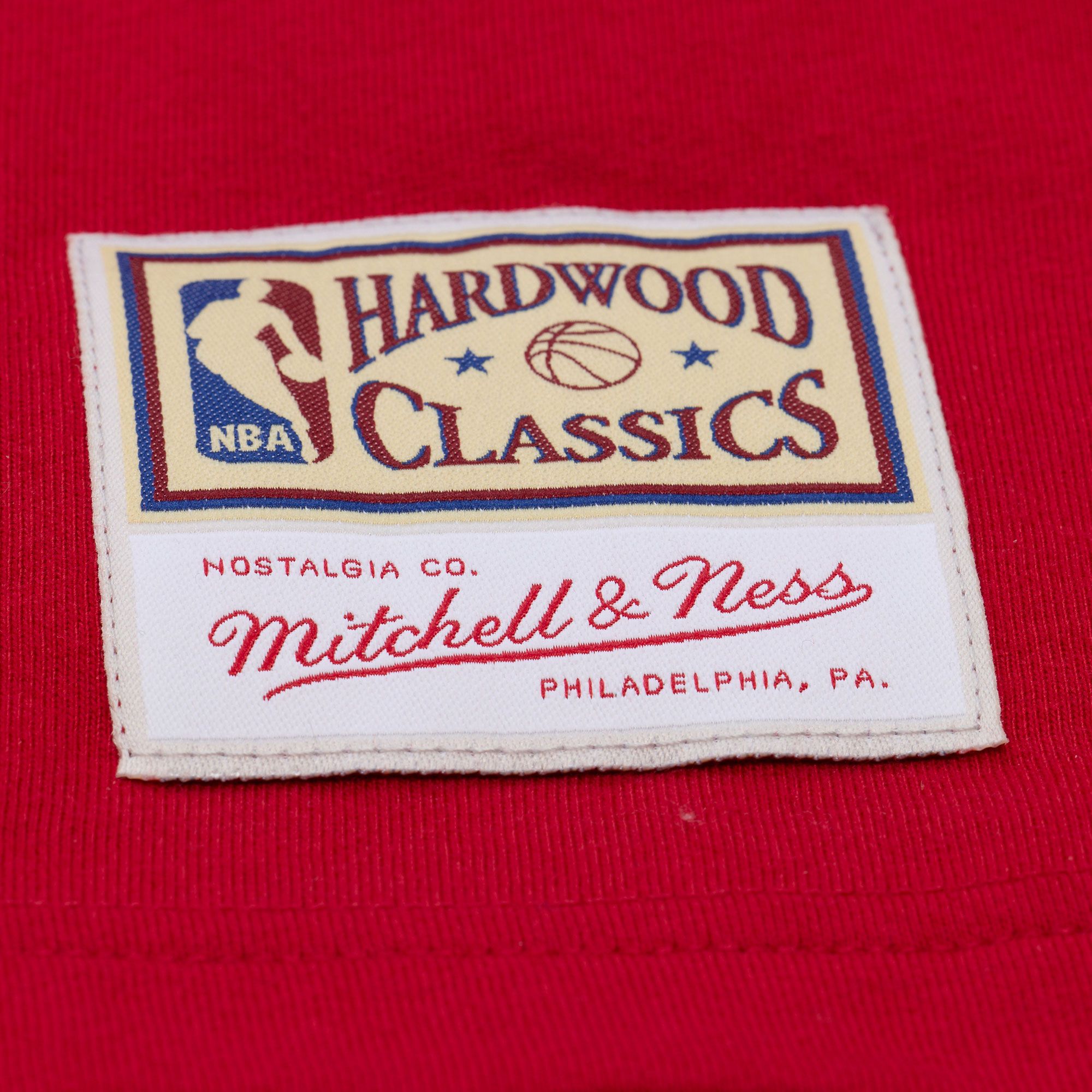 Mitchell & Ness Men's Houston Rockets Red All In Long Sleeve T-Shirt product image