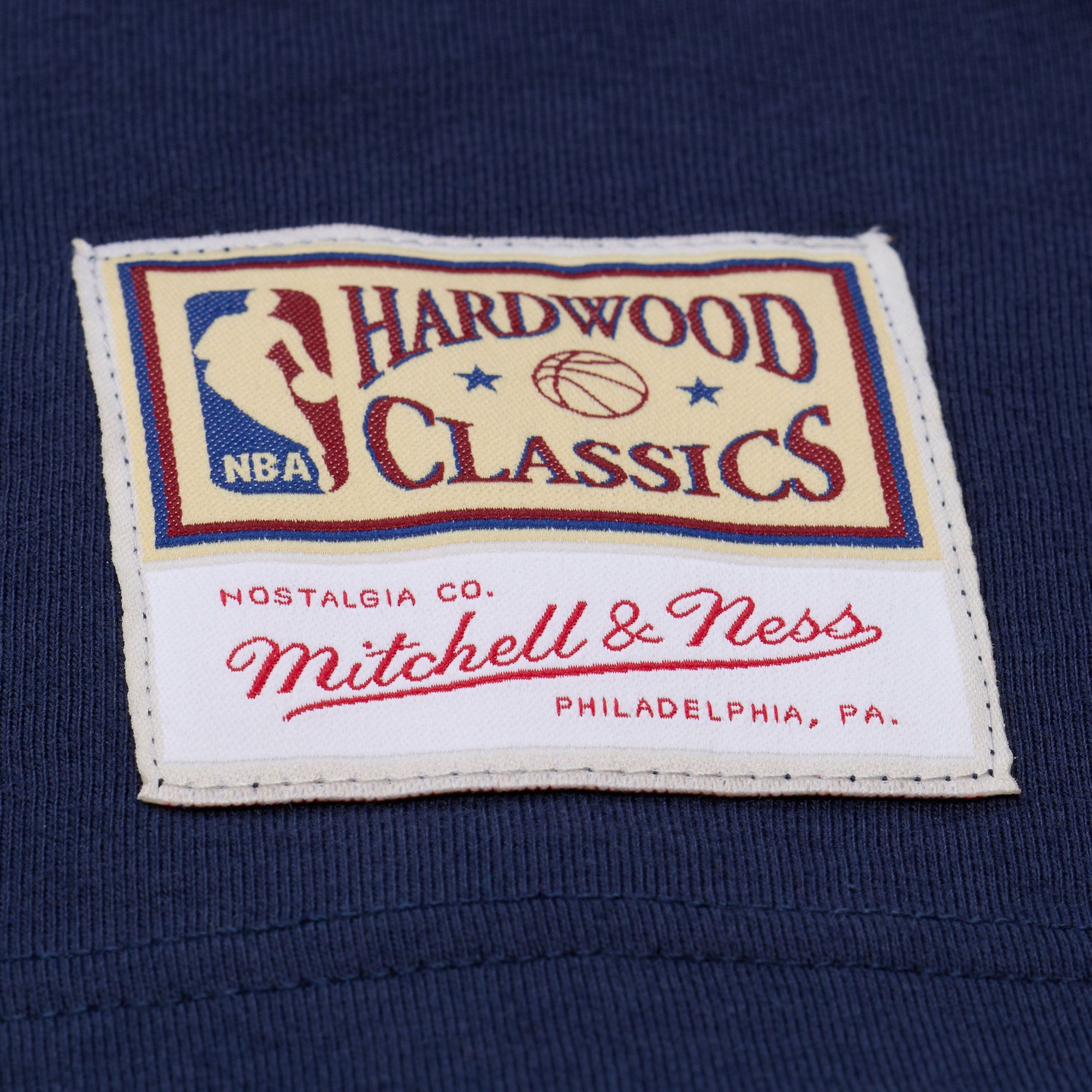 Mitchell & Ness Men's Indiana Pacers Navy All In Long Sleeve T-Shirt product image