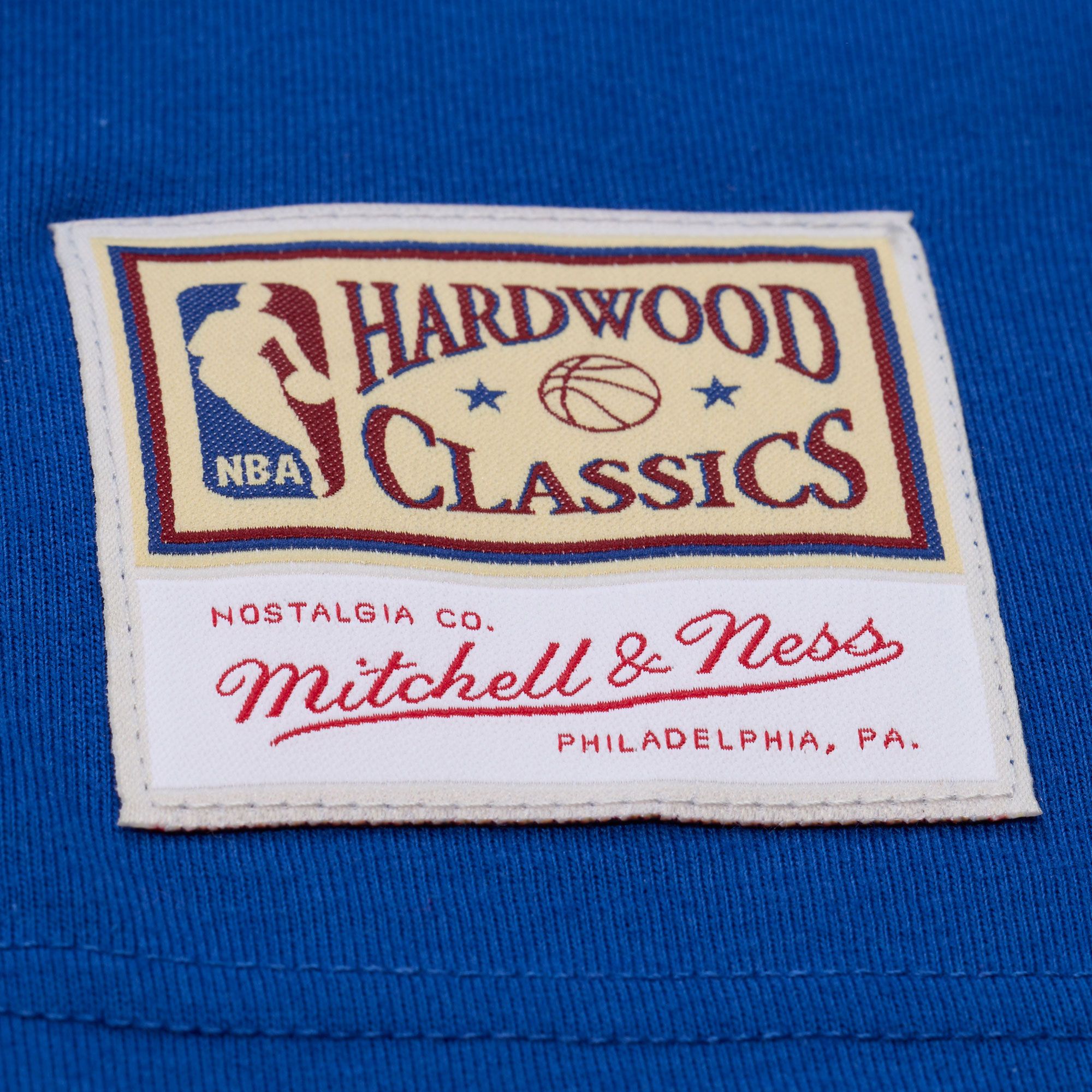 Mitchell & Ness Men's New York Knicks Royal All In Long Sleeve T-Shirt product image