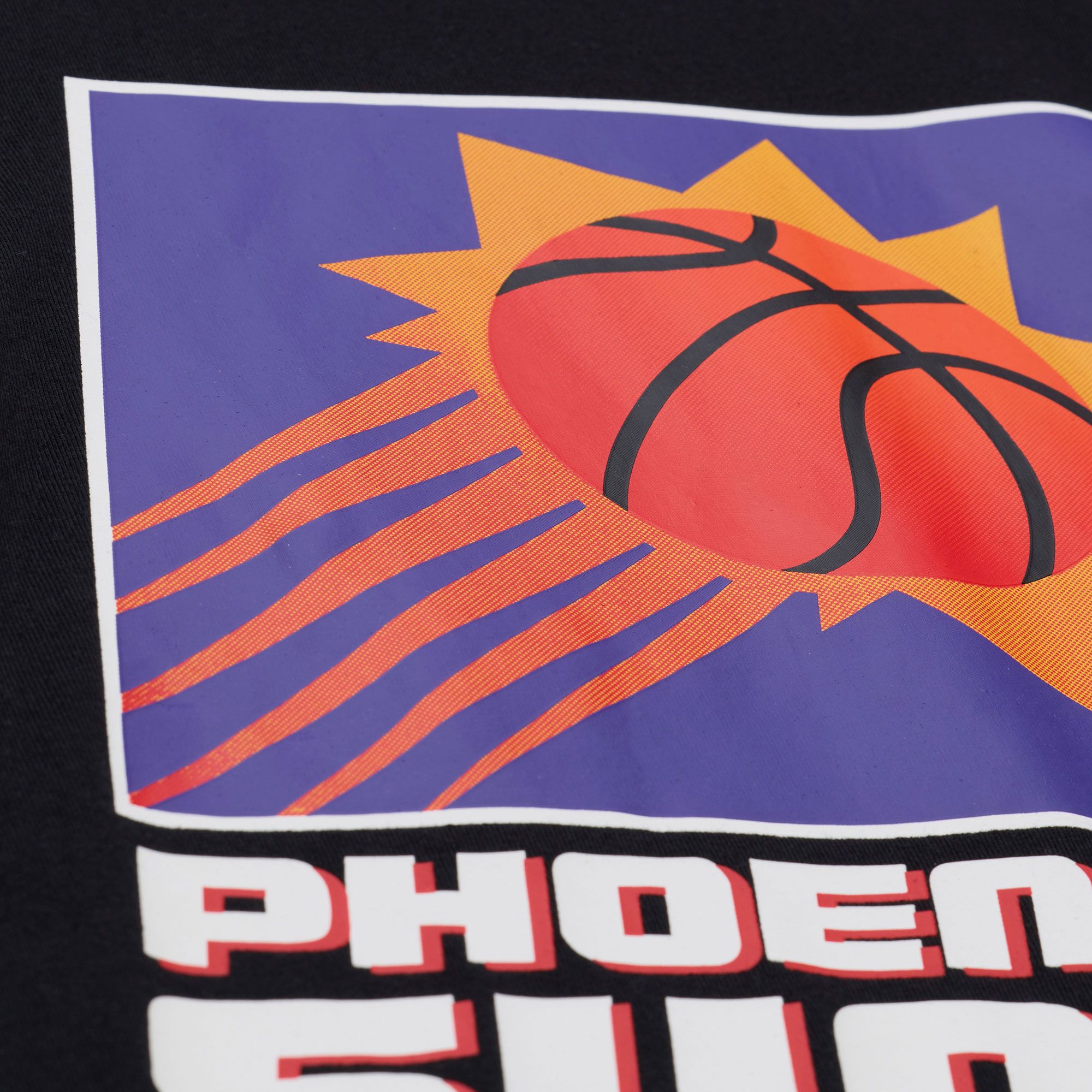 Mitchell & Ness Men's Phoenix Suns Black All In Long Sleeve T-Shirt product image