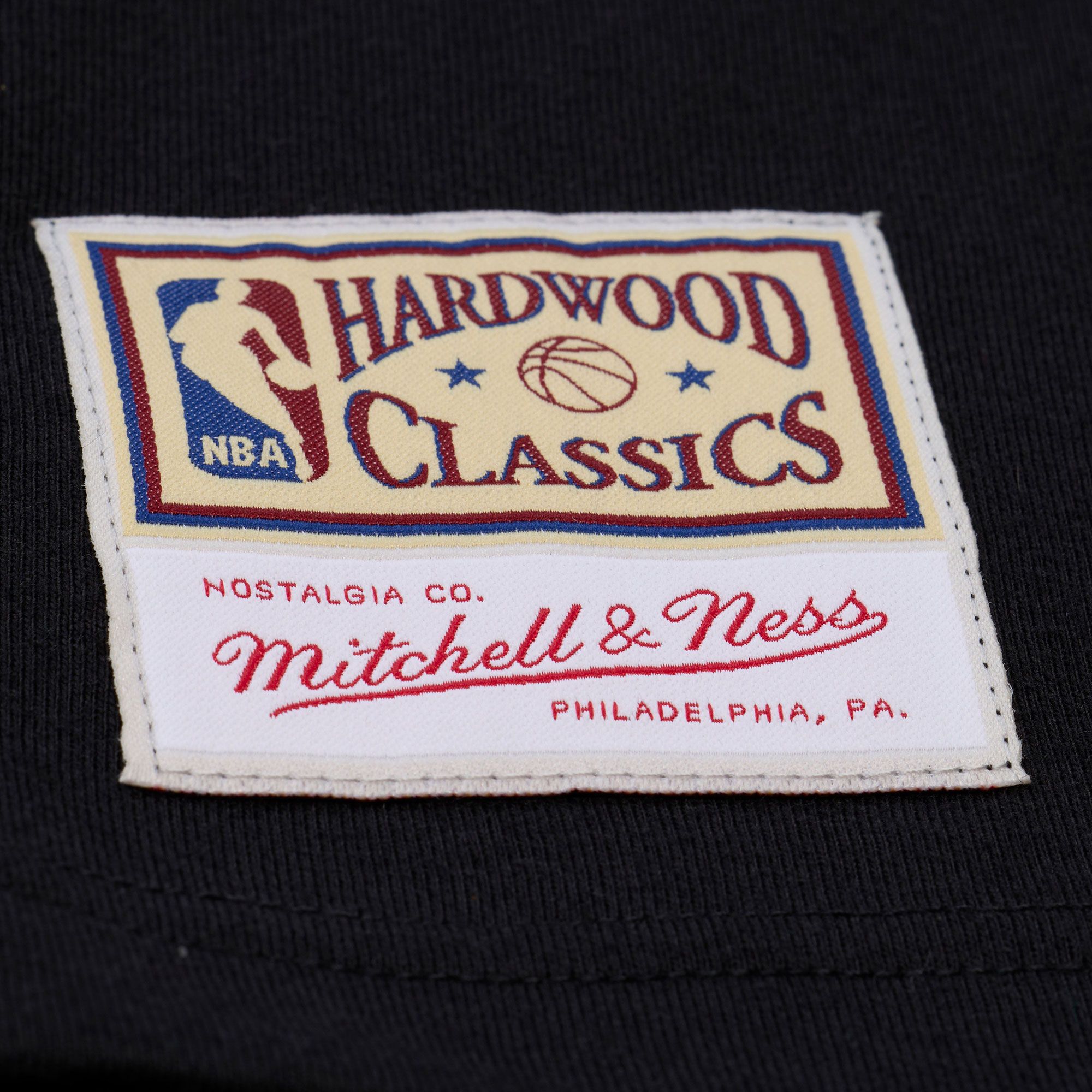 Mitchell & Ness Men's Portland Trail Blazers Black All In Long Sleeve T-Shirt product image