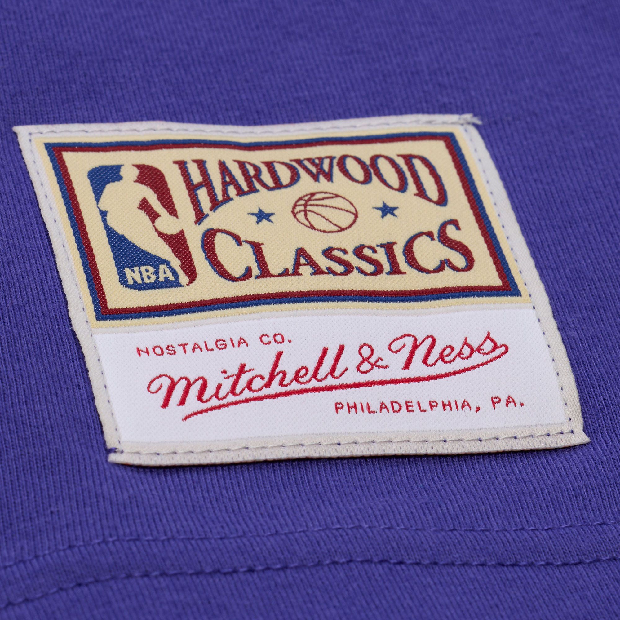 Mitchell & Ness Men's Sacramento Kings Purple All In Long Sleeve T-Shirt product image