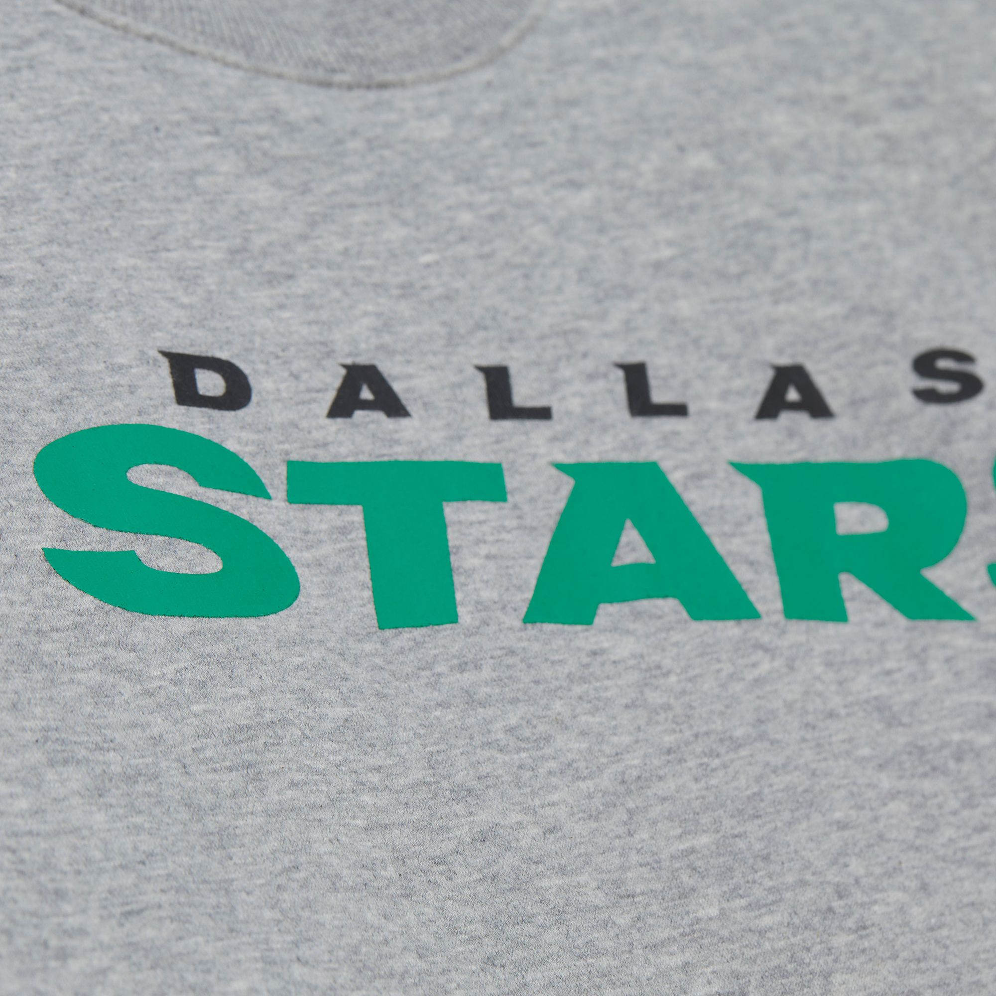 Mitchell & Ness Men's Dallas Stars Grey All In Walk Off Fleece Crewneck Sweatshirt product image